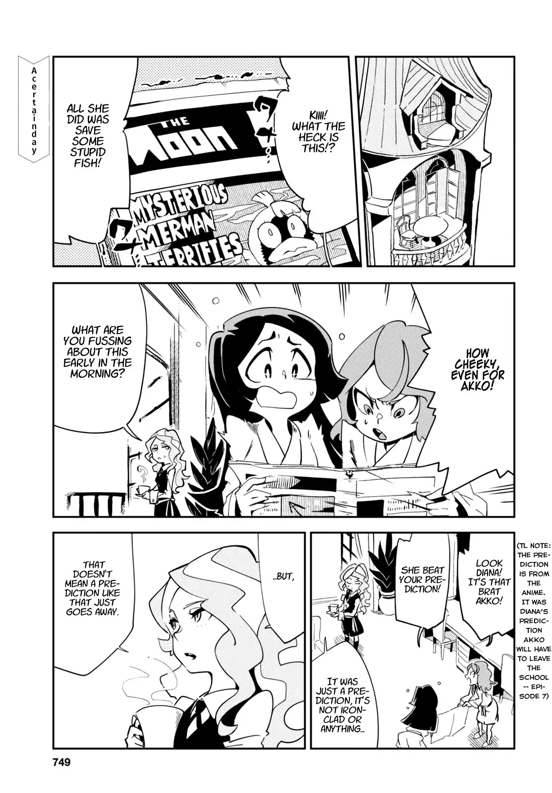 Little Witch Academia (SATOU Keisuke) Chapter 11 page 1 - Chapter 11
