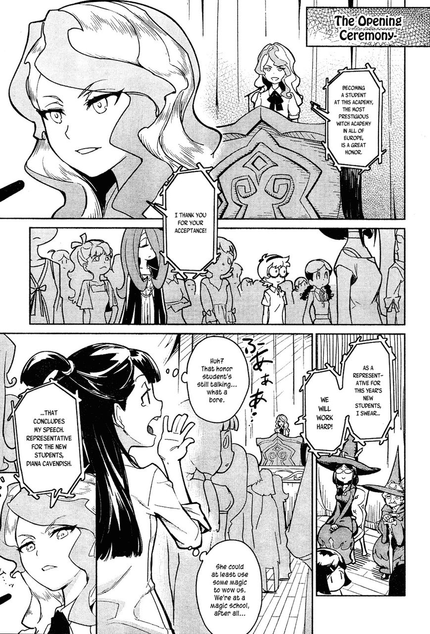 Little Witch Academia Chapter 1 page 3 - Chapter 1