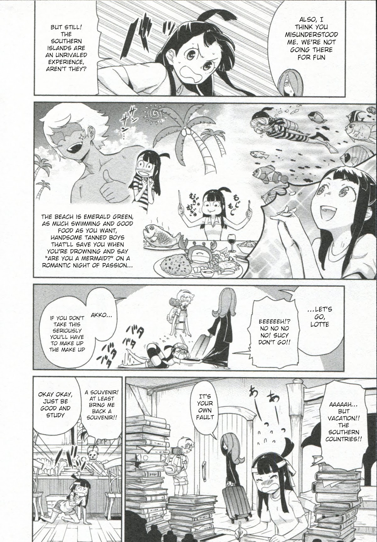 Little Witch Academia Chapter 4 page 2 - Chapter 4