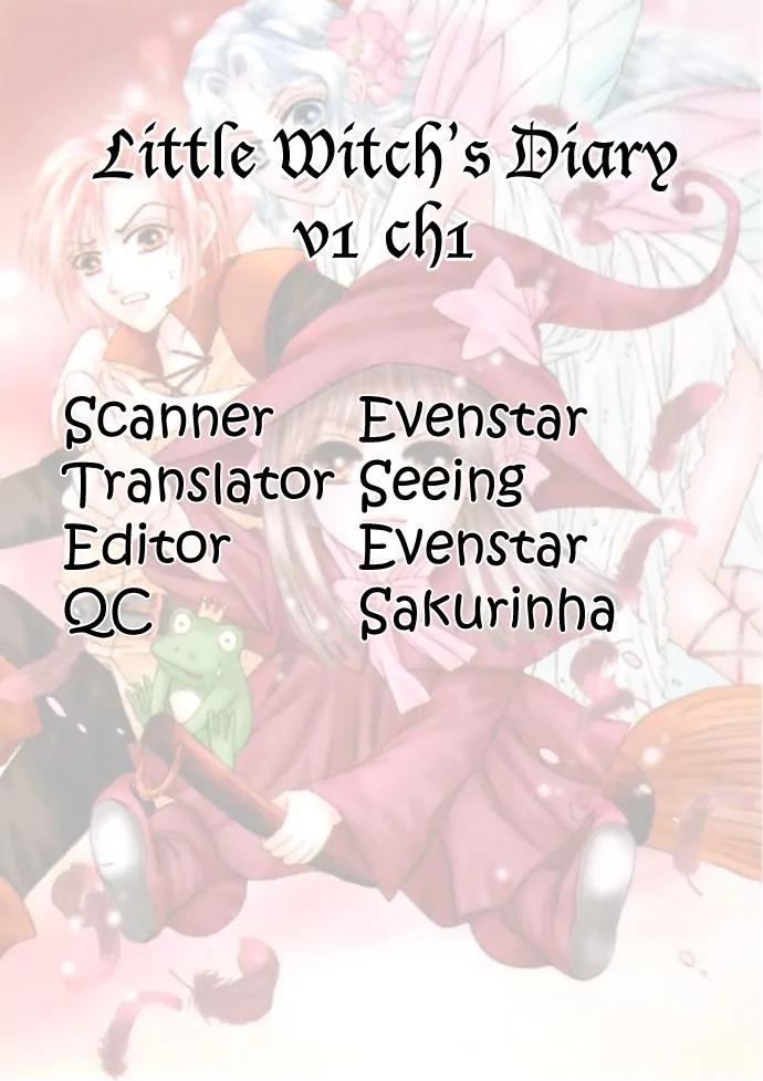 Little Witch's Diary Chapter 1 page 2 - Chapter 1: The Frog Prince's Wedding Invitation