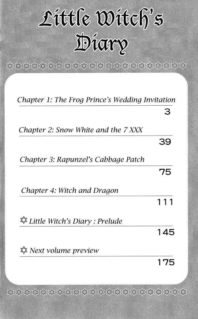 Little Witch's Diary Chapter 1 page 4 - Chapter 1: The Frog Prince's Wedding Invitation