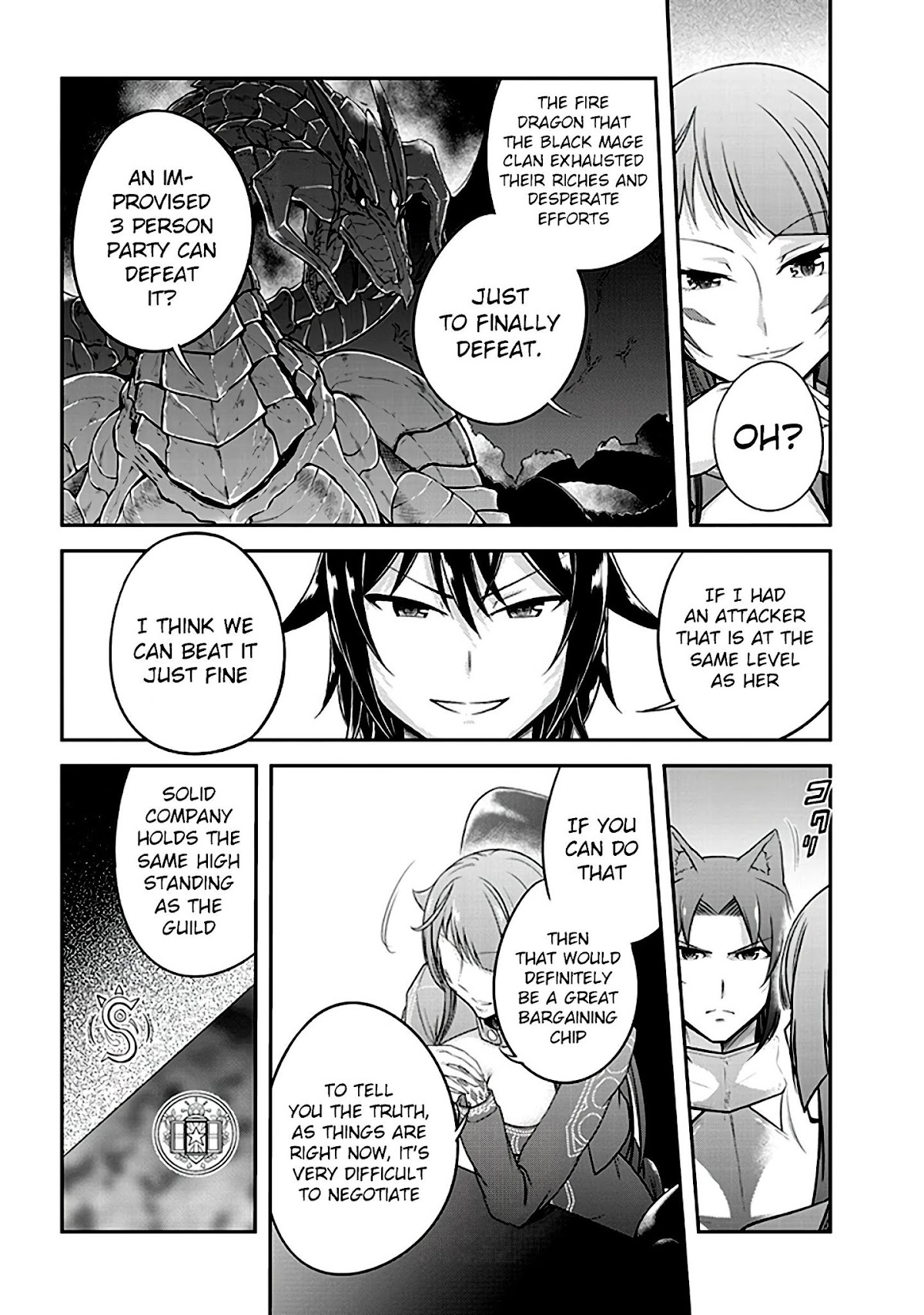 Live Dungeon! Chapter 11 page 12 - Chapter 11: Guild Leader of the Godly Dragonkin