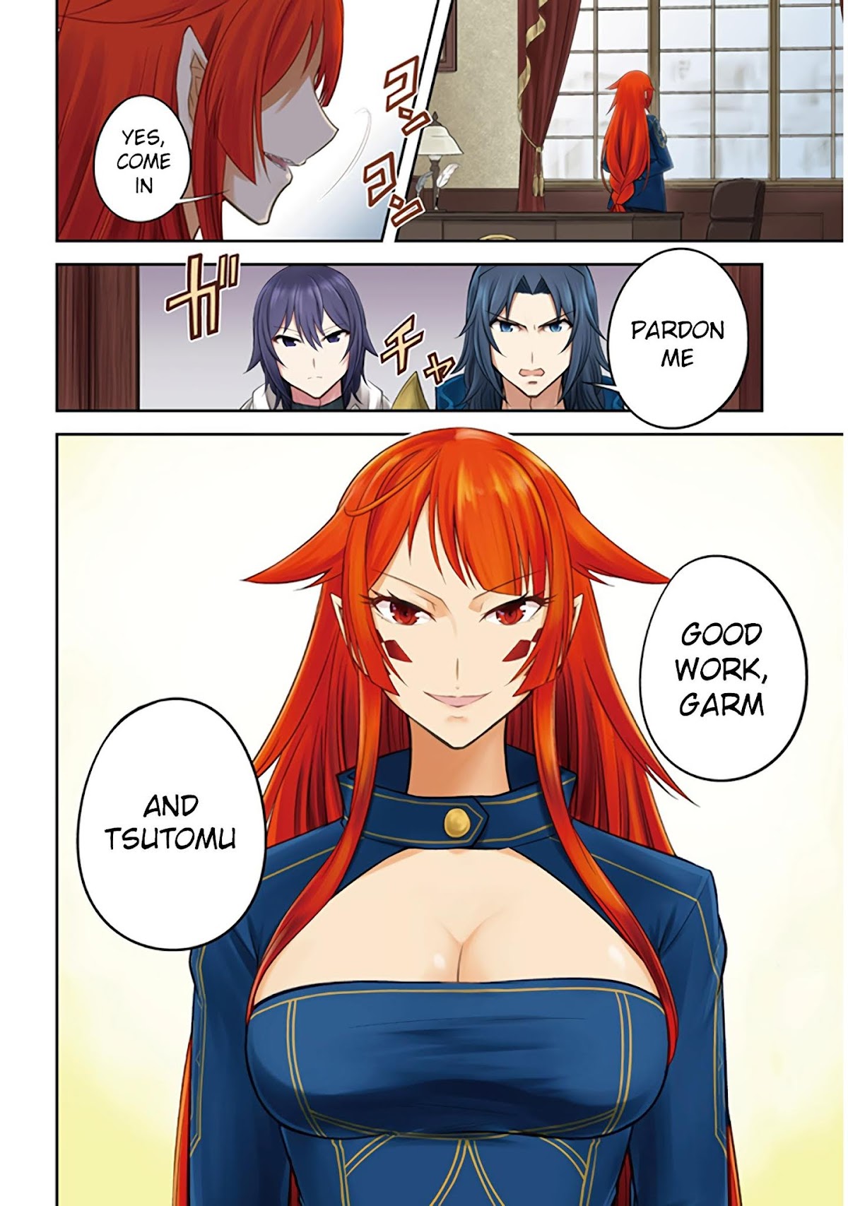Live Dungeon! Chapter 11 page 4 - Chapter 11: Guild Leader of the Godly Dragonkin