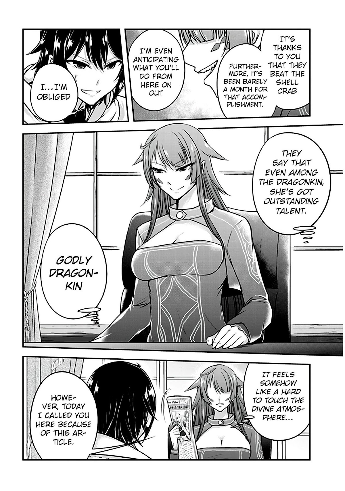 Live Dungeon! Chapter 11 page 6 - Chapter 11: Guild Leader of the Godly Dragonkin