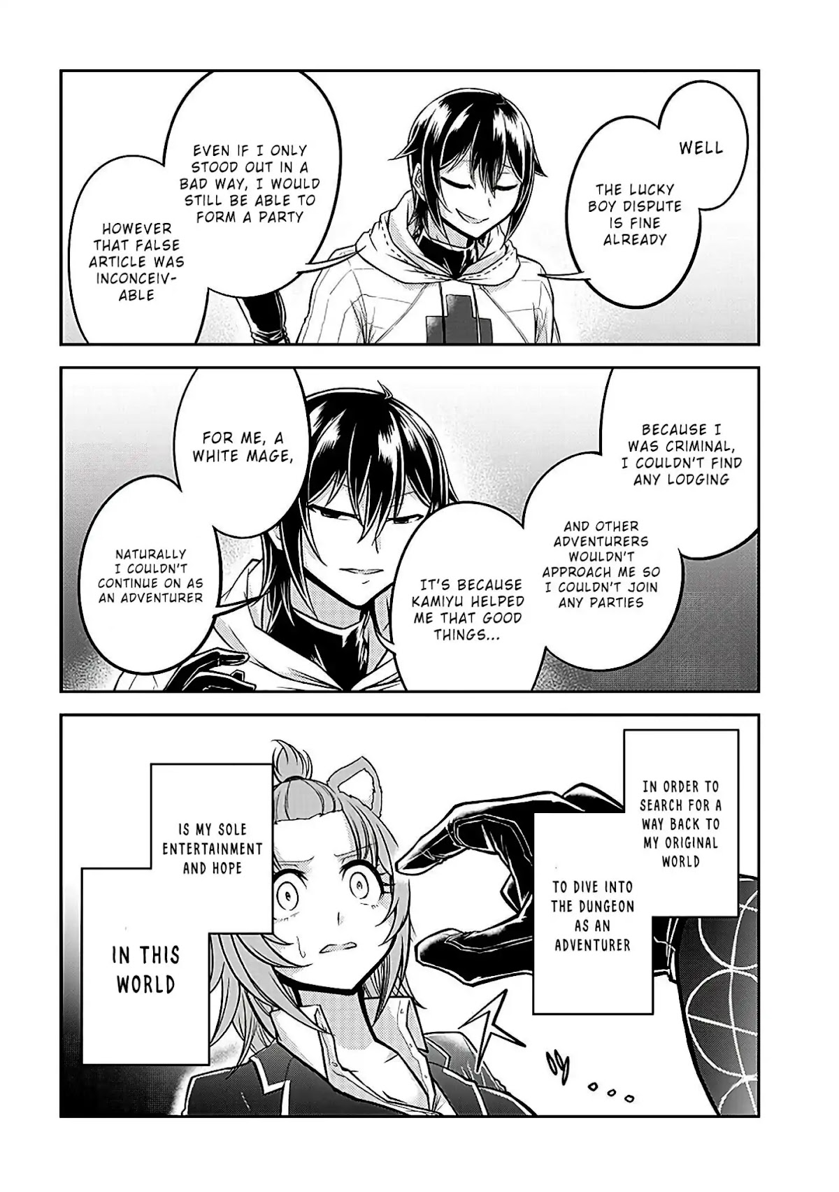 Live Dungeon! Chapter 21 page 15 - Chapter 21: The Gathered 4 Person Party