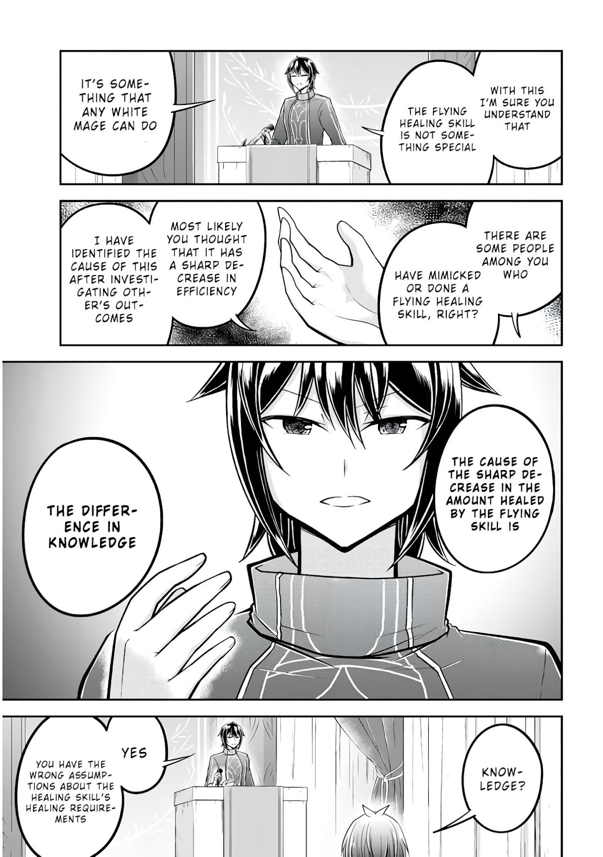 Live Dungeon! Chapter 25 page 4 - Chapter 25: The Chaotic Information Session