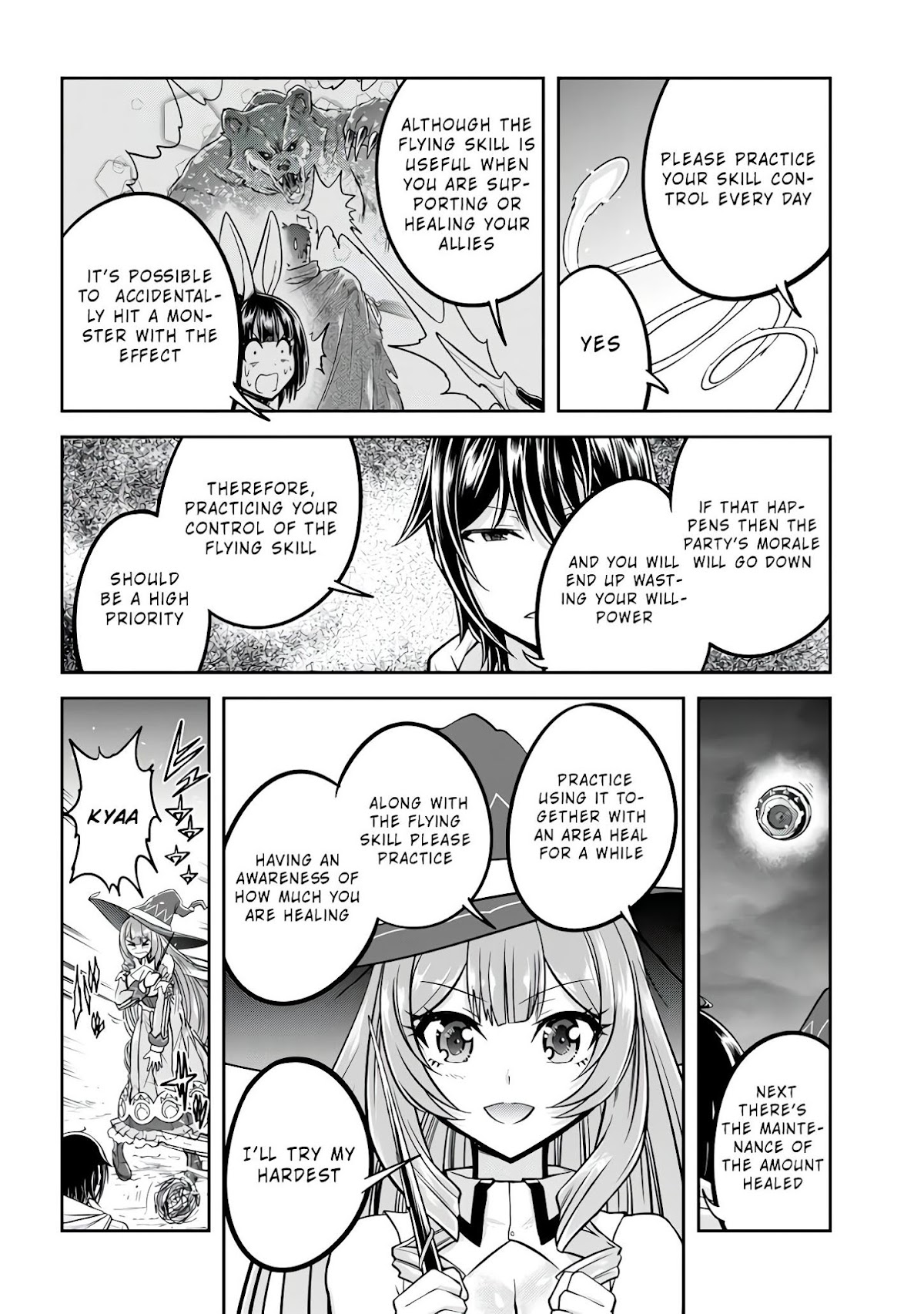 Live Dungeon! Chapter 26 page 11 - Chapter 26: Role Instruction