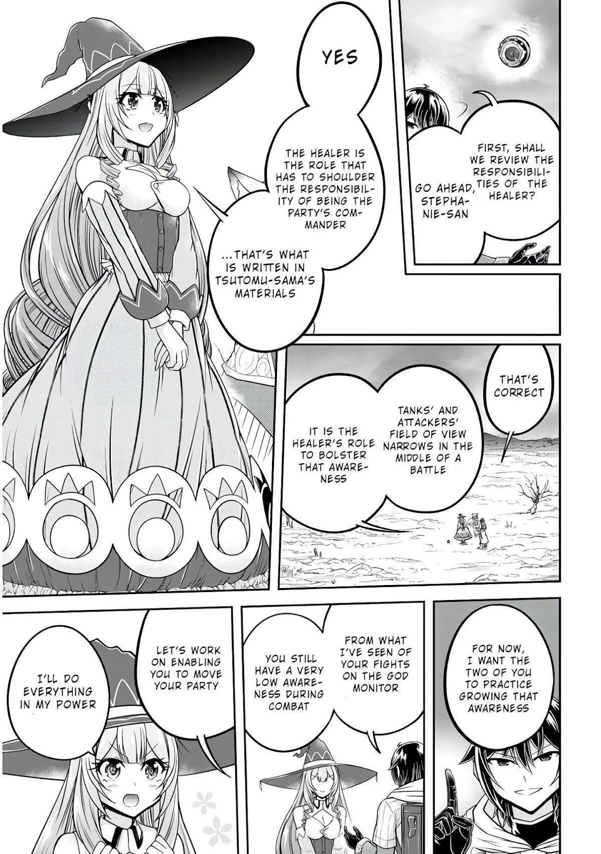Live Dungeon! Chapter 26 page 4 - Chapter 26: Role Instruction