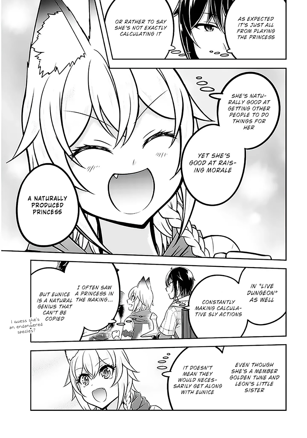 Live Dungeon! Chapter 29 page 14 - Chapter 29: Flower Field Party And Trash Party