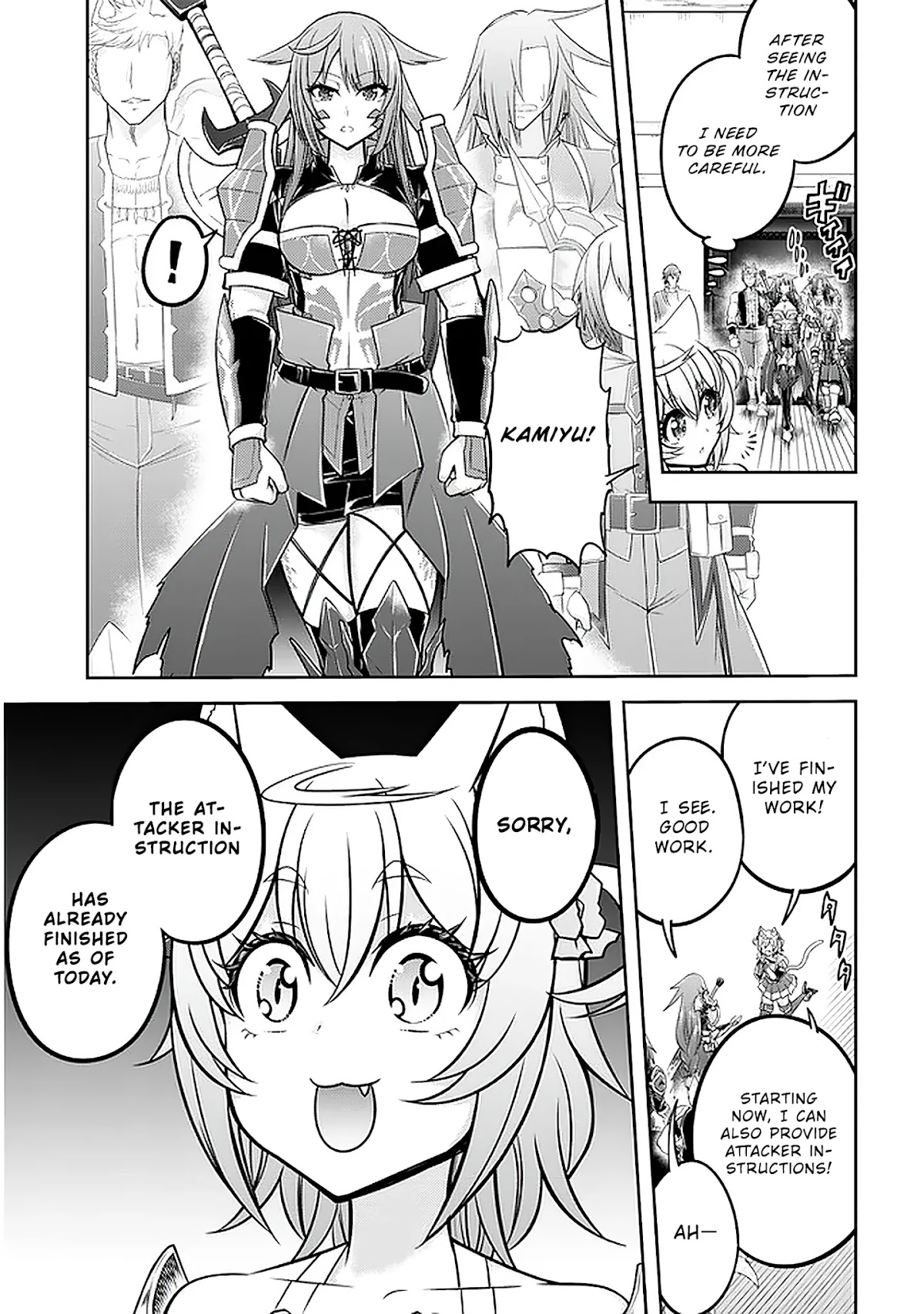 Live Dungeon! Chapter 30 page 4 - Chapter 30: The End Of Role Delegation Instruction