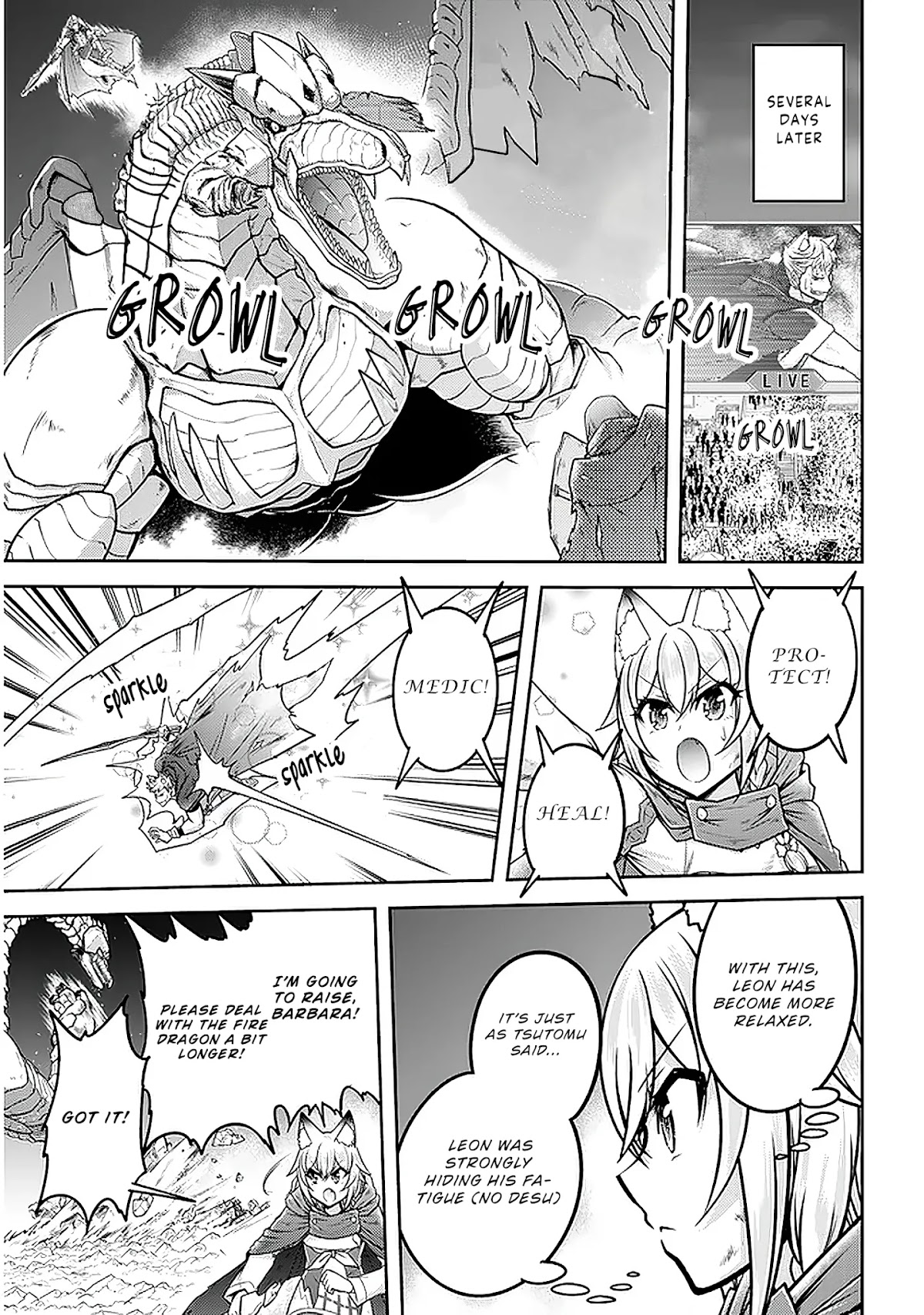 Live Dungeon! Chapter 32 page 8 - Chapter 32: Success Of The Disciples