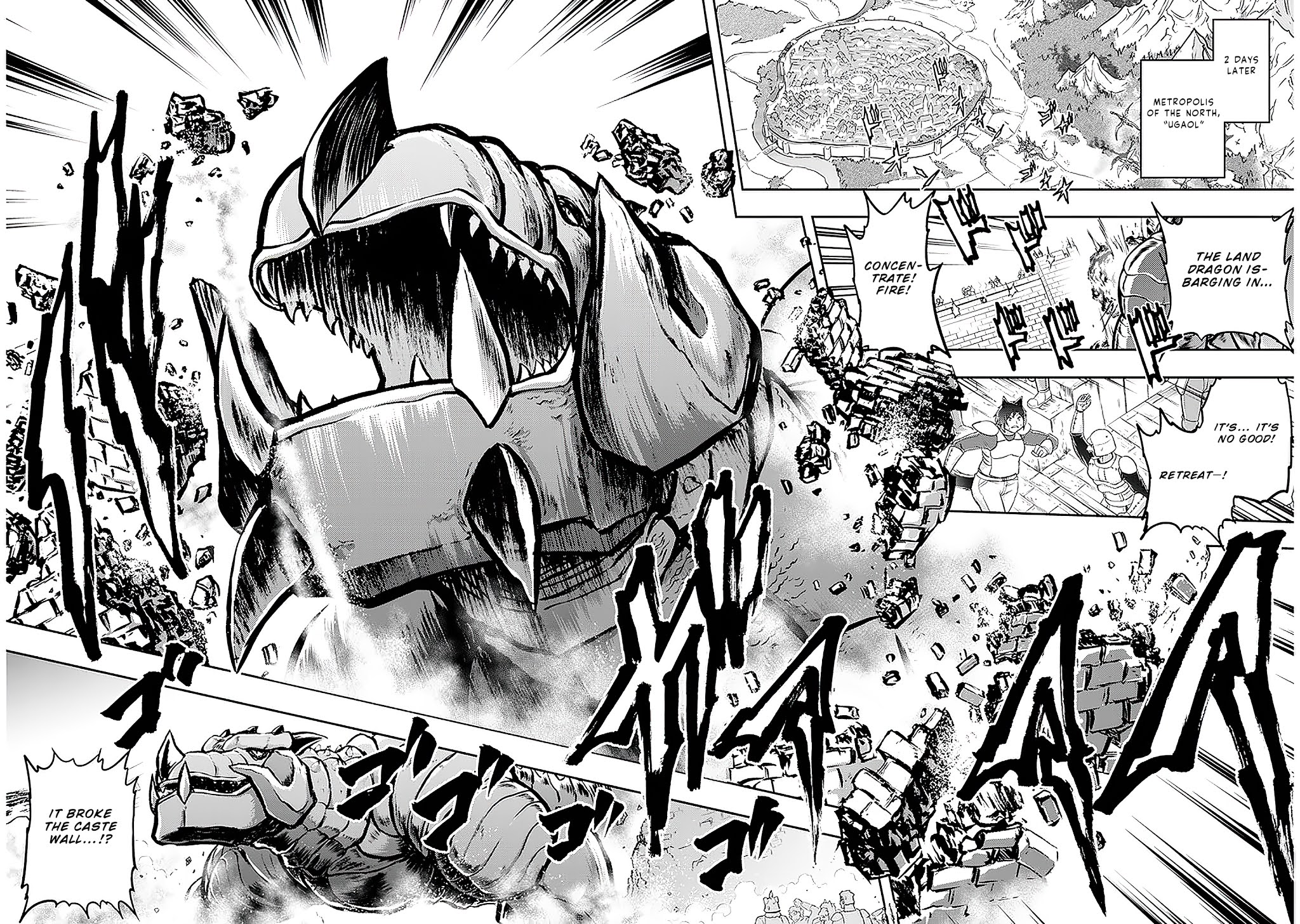 Live Dungeon! Chapter 36 page 14 - Chapter 36: The arrival of dragons has the Labyrinth City in a huge panic...!?