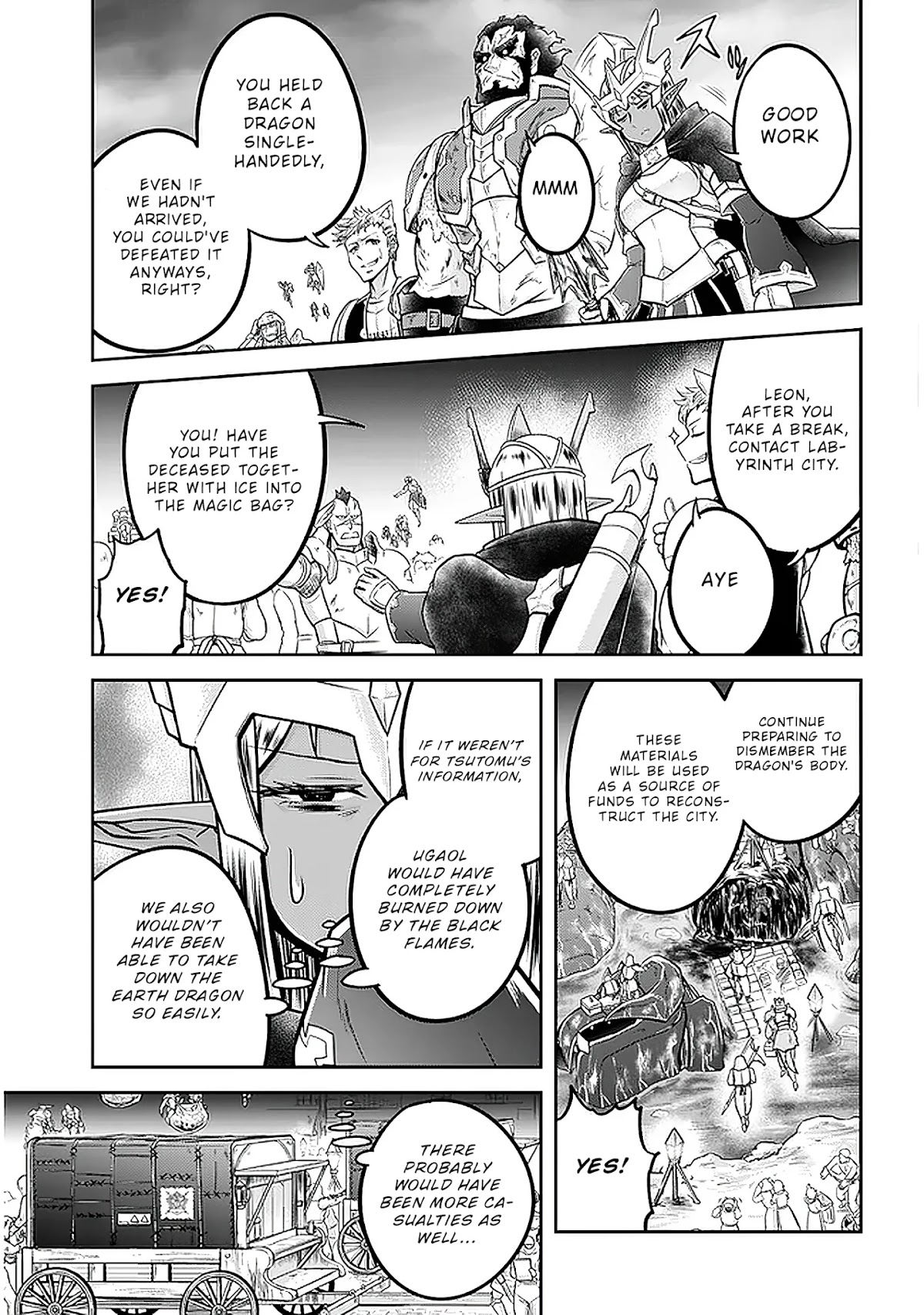 Live Dungeon! Chapter 36 page 23 - Chapter 36: The arrival of dragons has the Labyrinth City in a huge panic...!?
