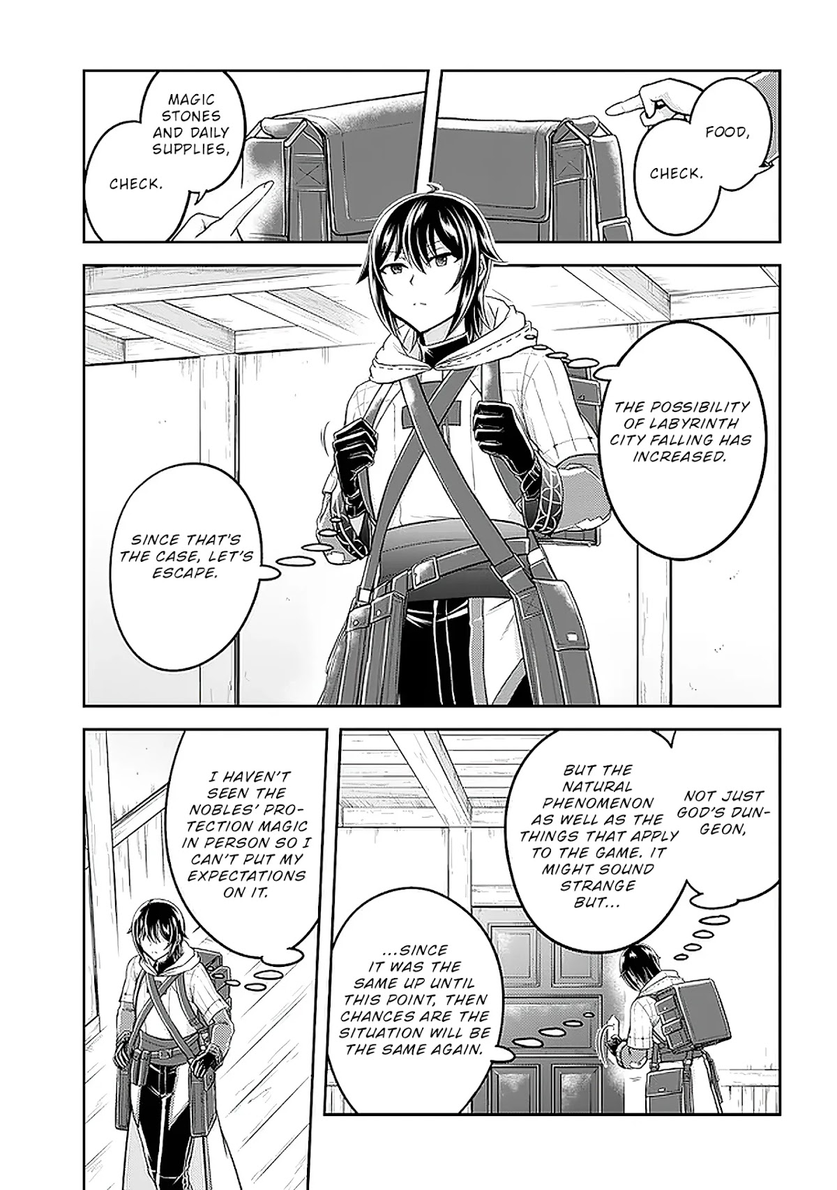 Live Dungeon! Chapter 36 page 5 - Chapter 36: The arrival of dragons has the Labyrinth City in a huge panic...!?