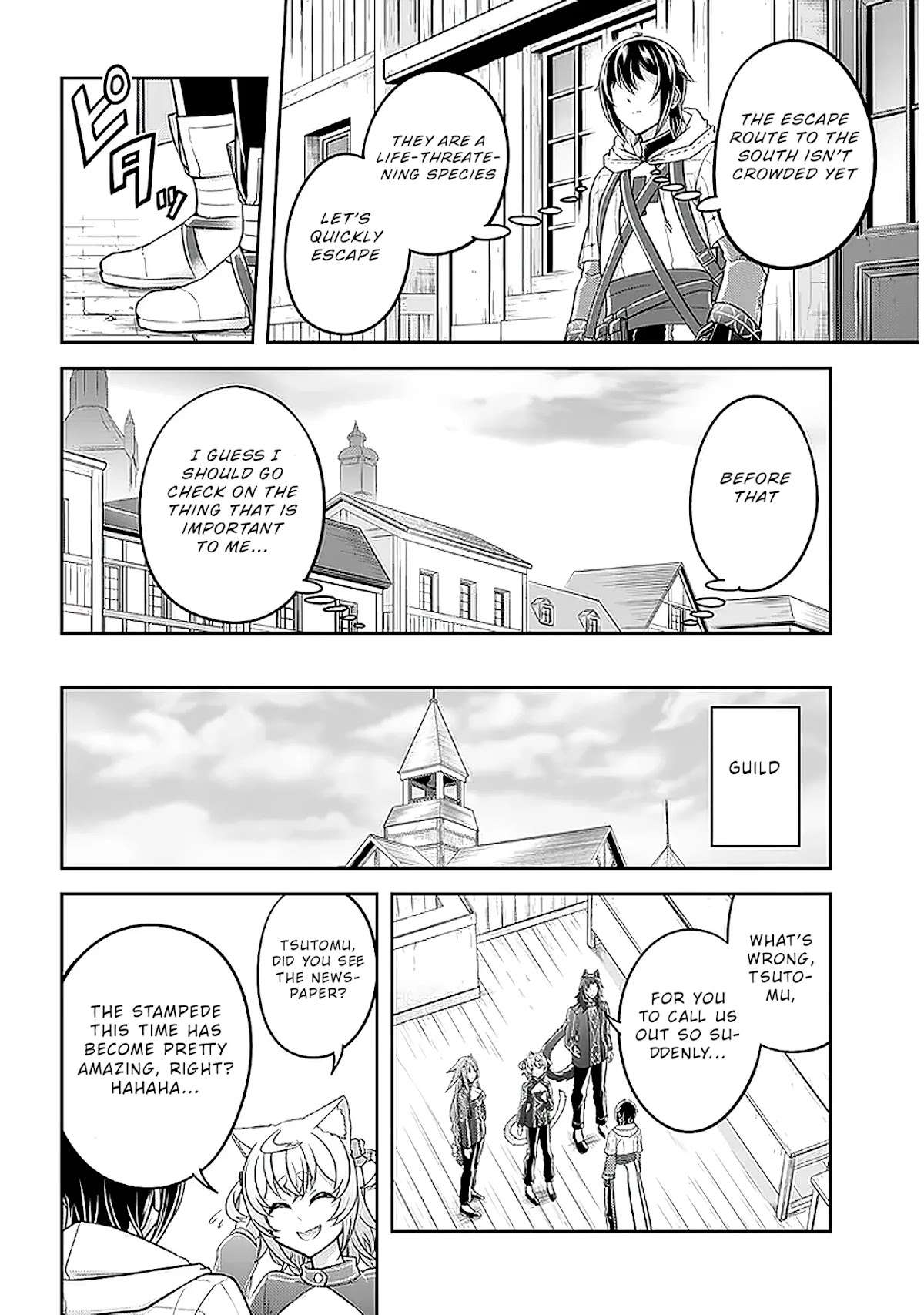 Live Dungeon! Chapter 36 page 6 - Chapter 36: The arrival of dragons has the Labyrinth City in a huge panic...!?