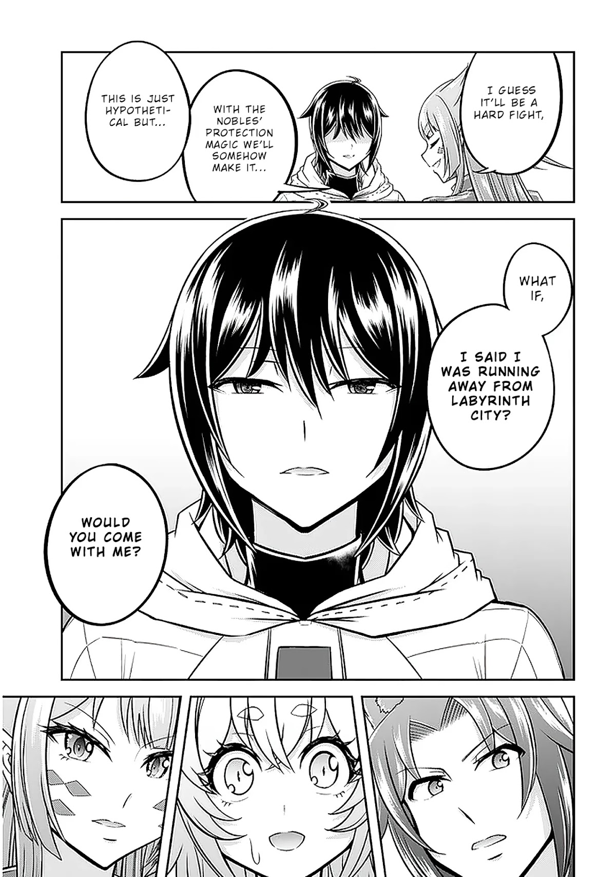 Live Dungeon! Chapter 36 page 7 - Chapter 36: The arrival of dragons has the Labyrinth City in a huge panic...!?
