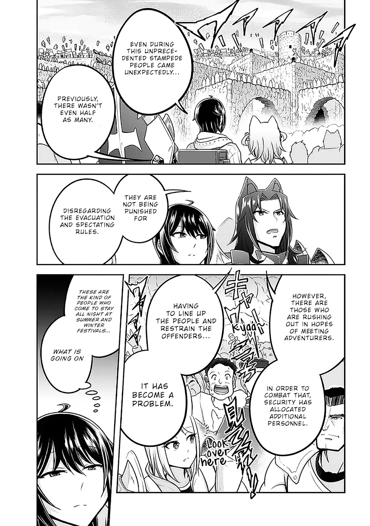 Live Dungeon! Chapter 38 page 4 - Chapter 38: The Start of the Stampede