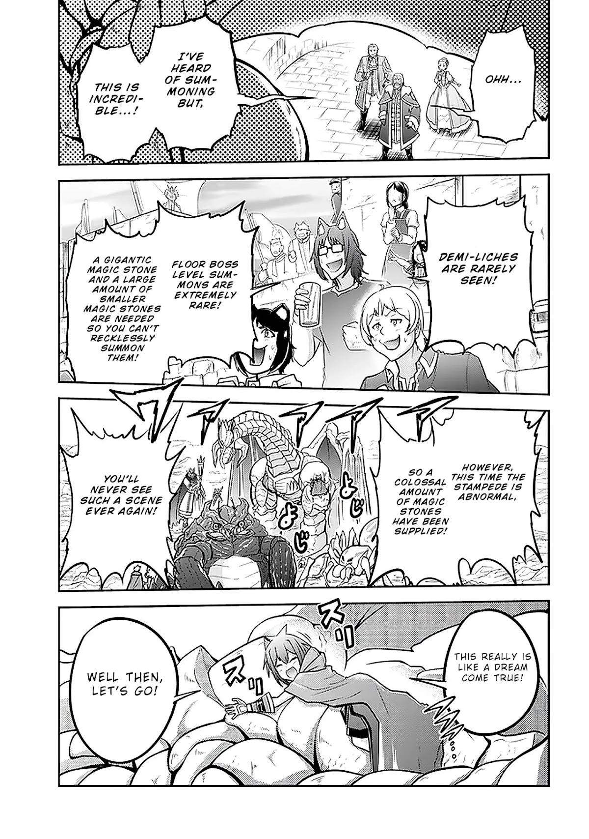 Live Dungeon! Chapter 40 page 7 - Chapter 40: The Power of Big Clans