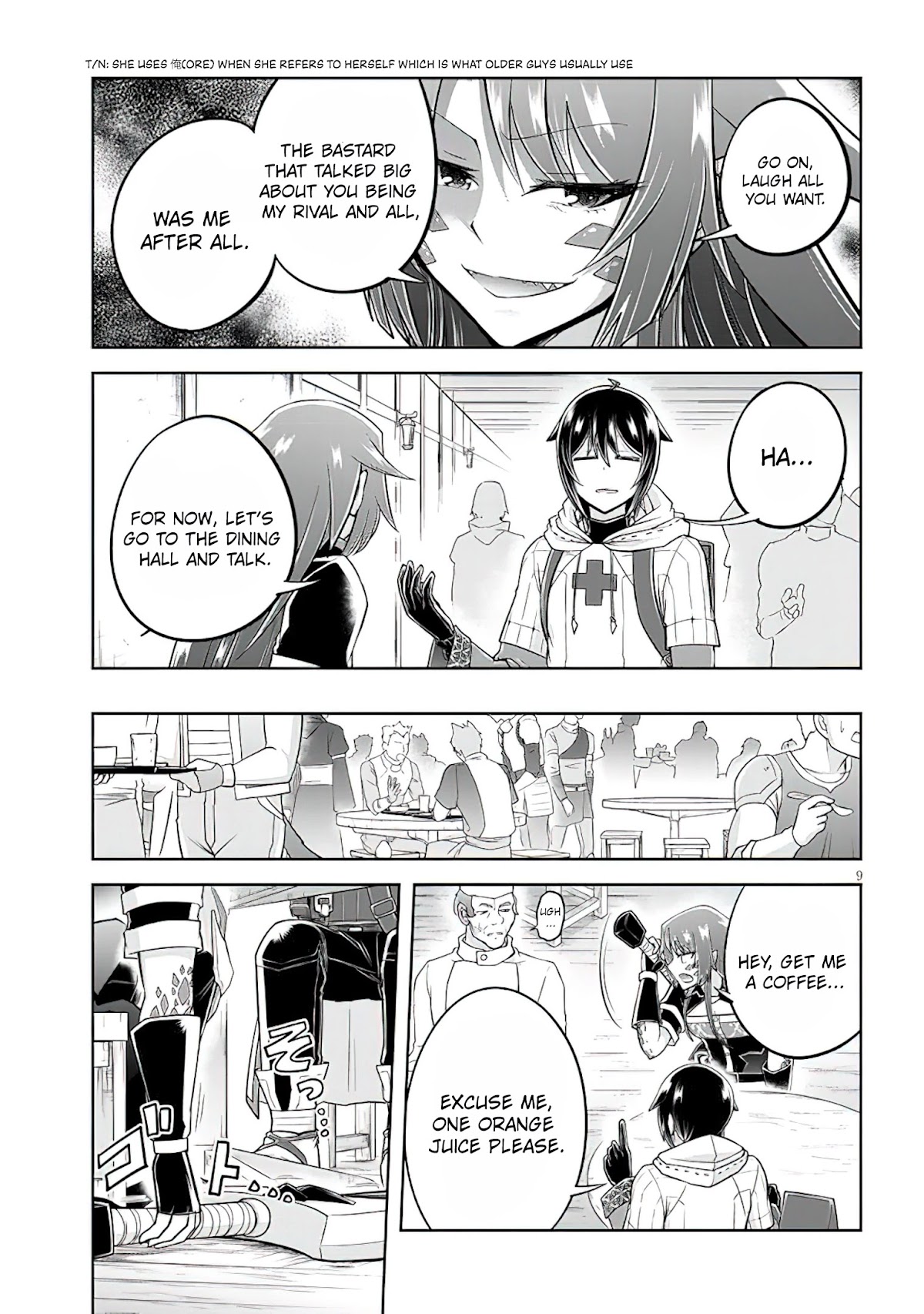 Live Dungeon! Chapter 48 page 10 - Chapter 48: Absolute Helix Begins Activities