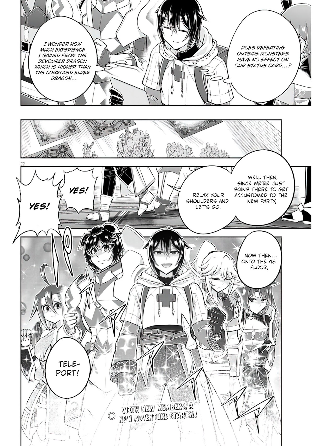 Live Dungeon! Chapter 48 page 23 - Chapter 48: Absolute Helix Begins Activities