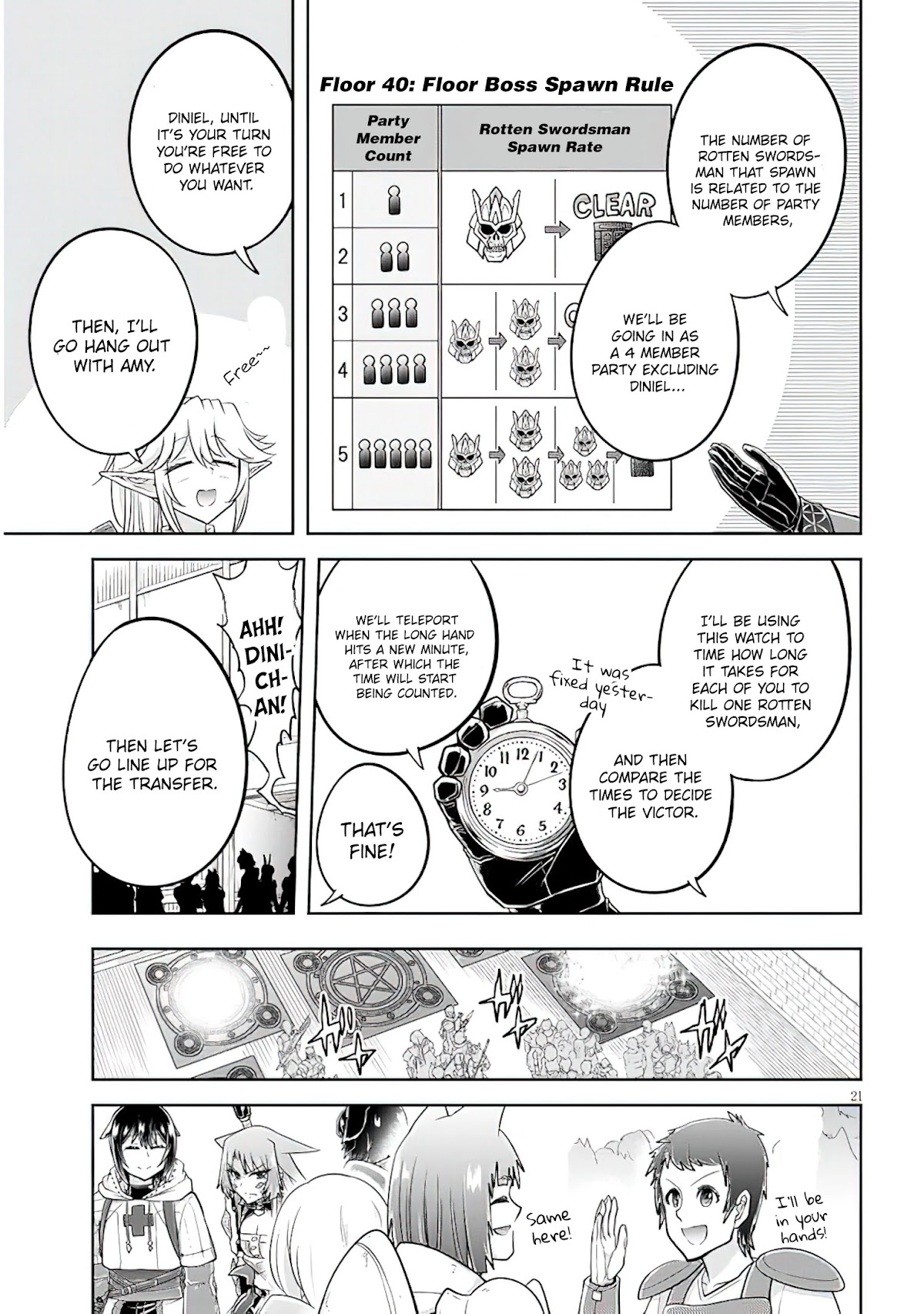 Live Dungeon! Chapter 50 page 22 - Chapter 50: True Power Trial
