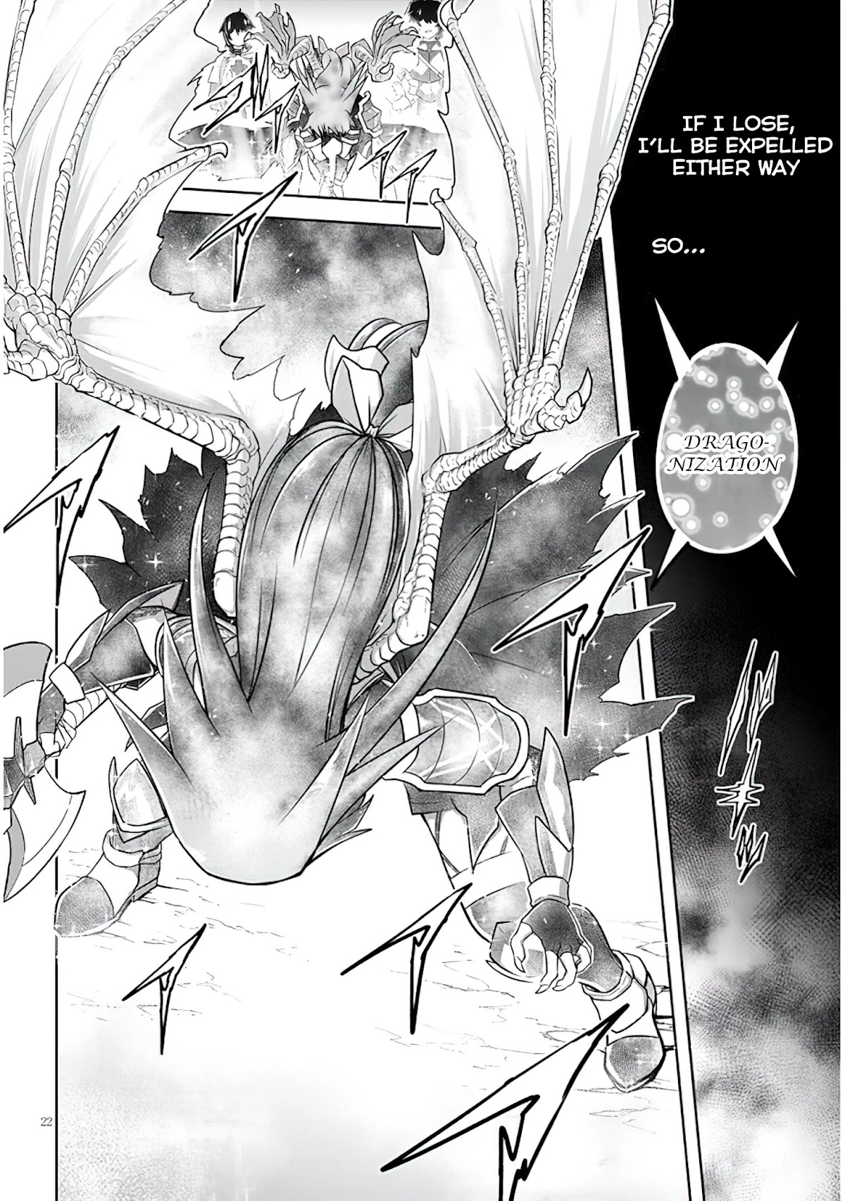 Live Dungeon! Chapter 51 page 23 - Chapter 51: Unskilled Dragonization