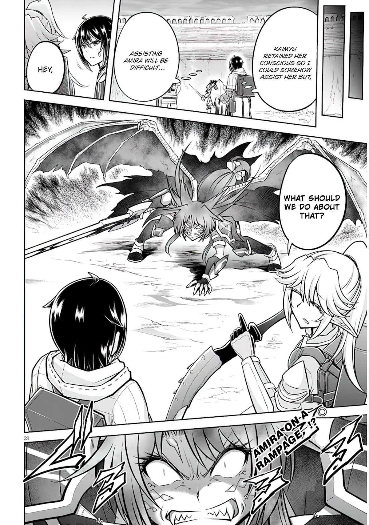 Live Dungeon! Chapter 51 page 29 - Chapter 51: Unskilled Dragonization