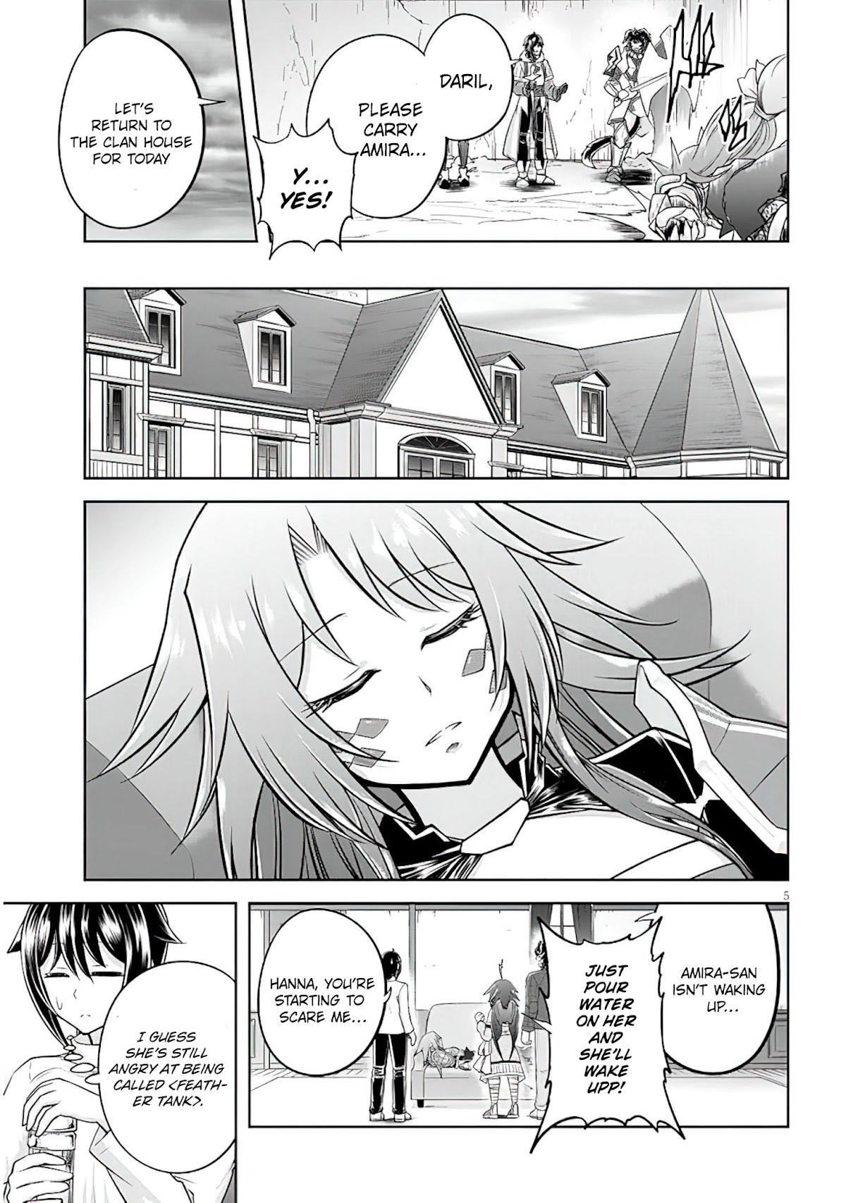 Live Dungeon! Chapter 52 page 6 - Chapter 52: Results of the power trail