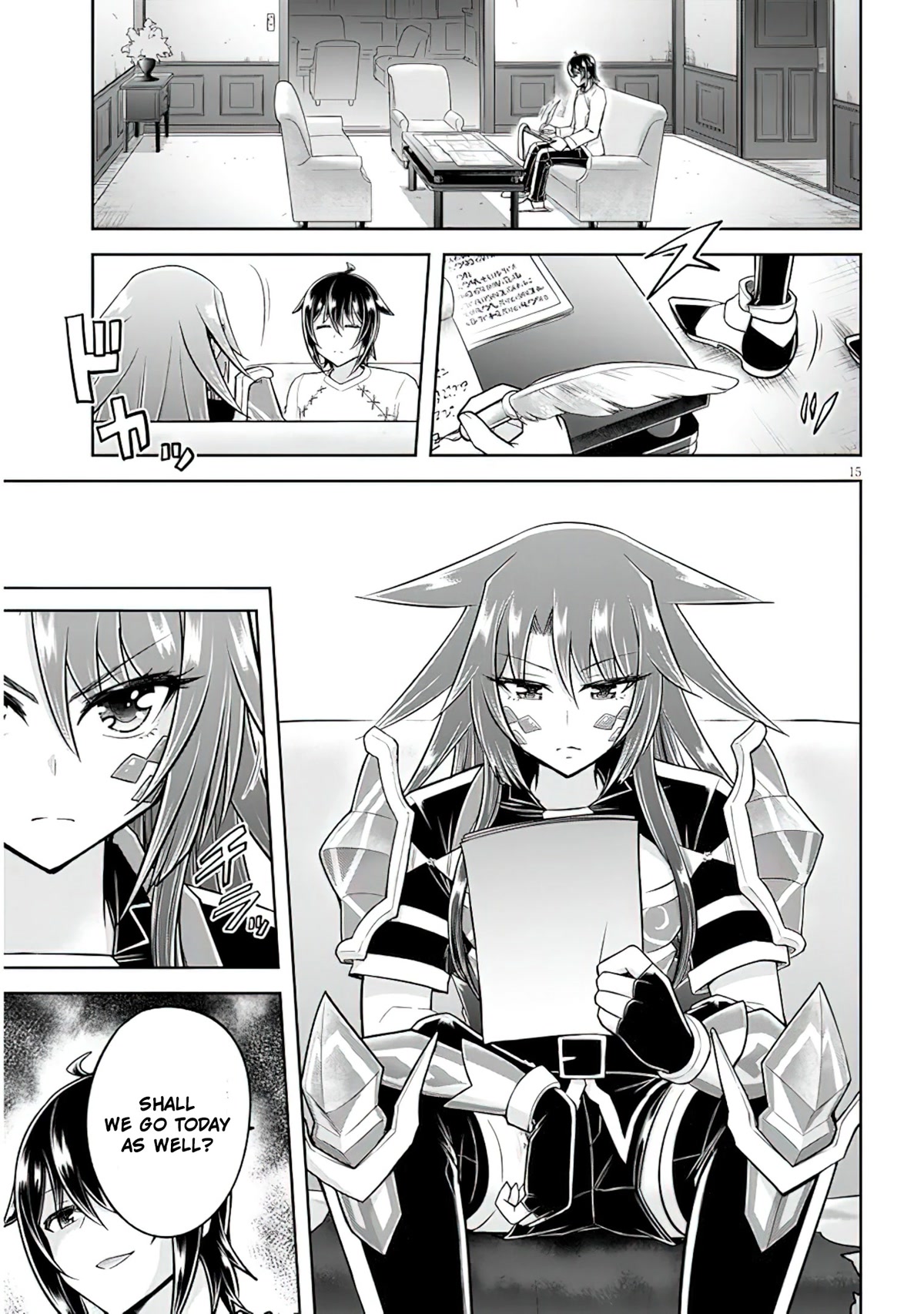 Live Dungeon! Chapter 54 page 16 - Chapter 54: Dragonization Watchman
