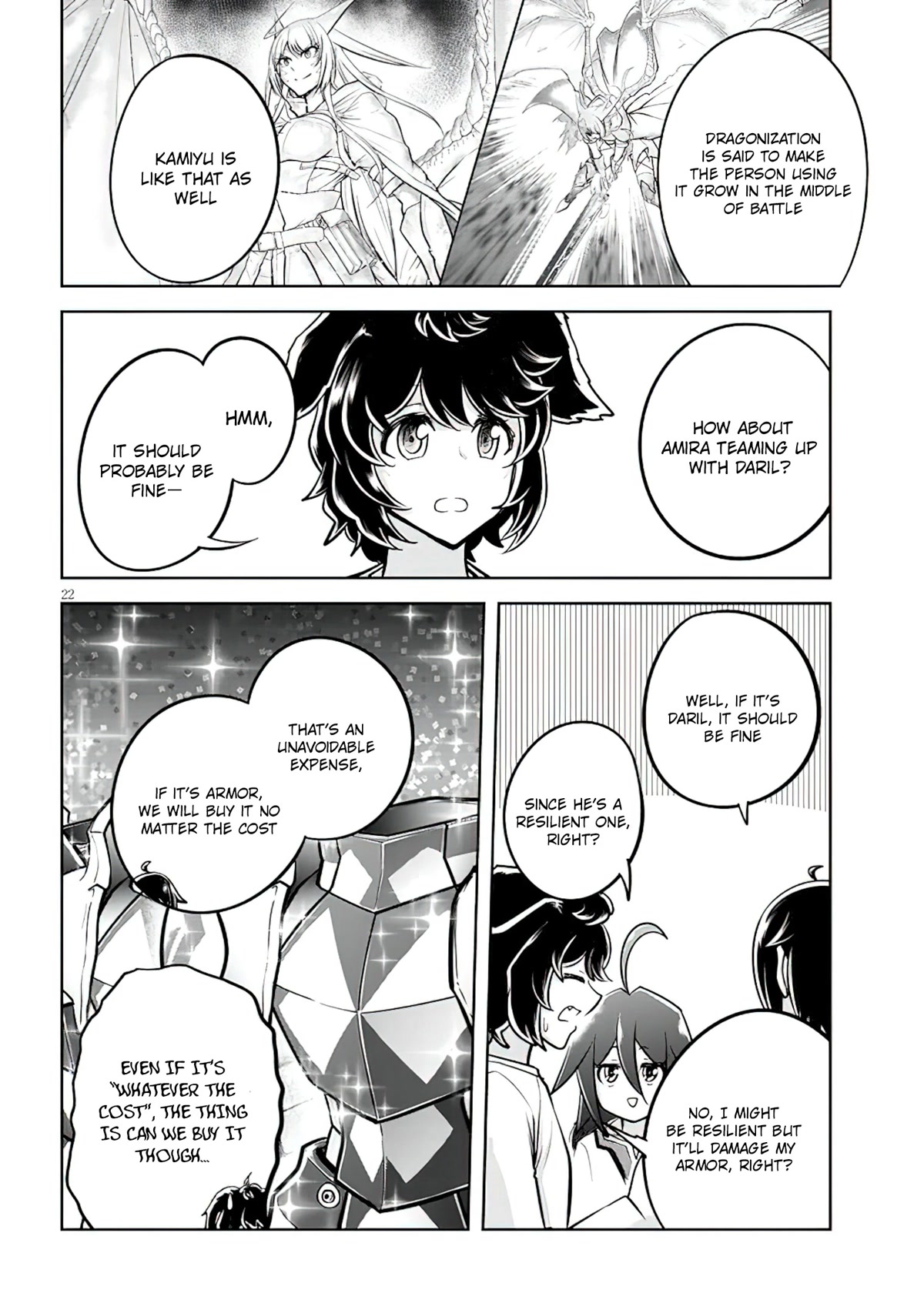Live Dungeon! Chapter 54 page 23 - Chapter 54: Dragonization Watchman