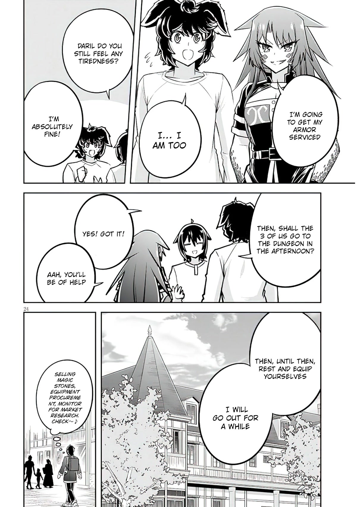 Live Dungeon! Chapter 54 page 25 - Chapter 54: Dragonization Watchman
