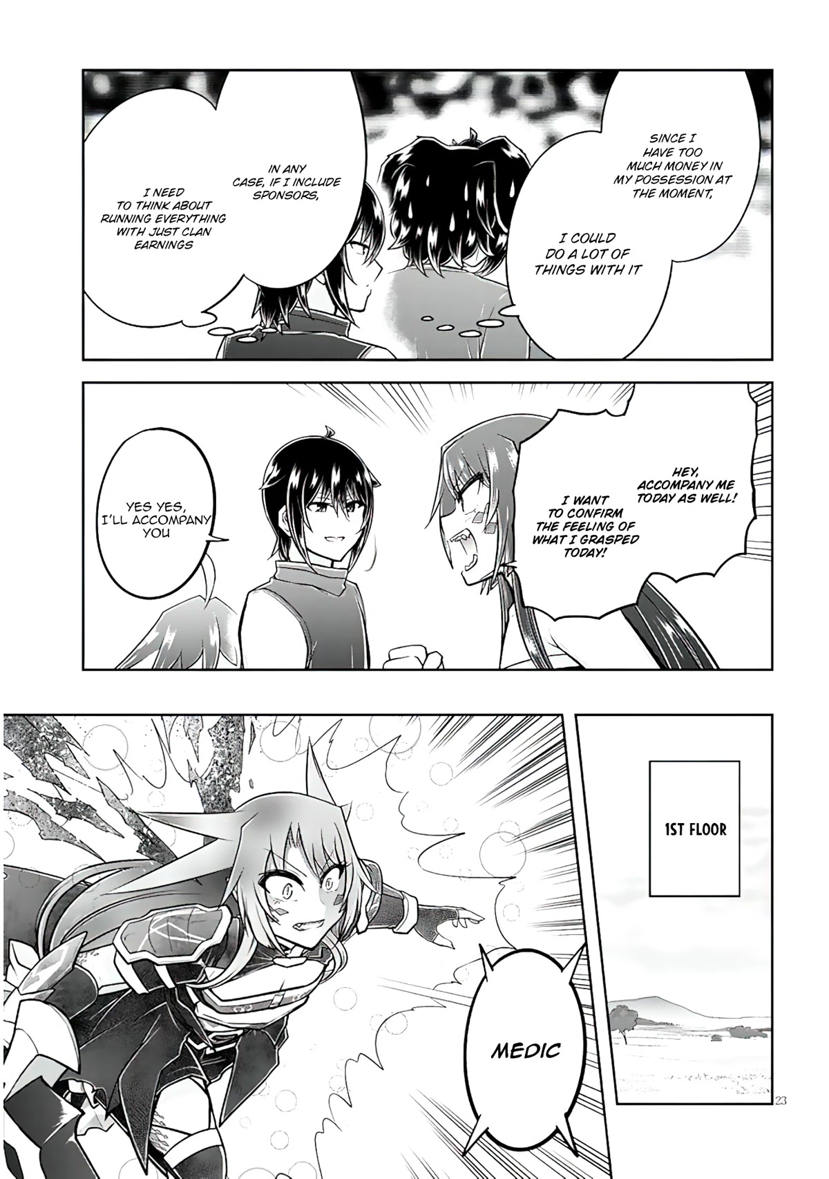 Live Dungeon! Chapter 56 page 24 - Chapter 56: Growth of Dragonization