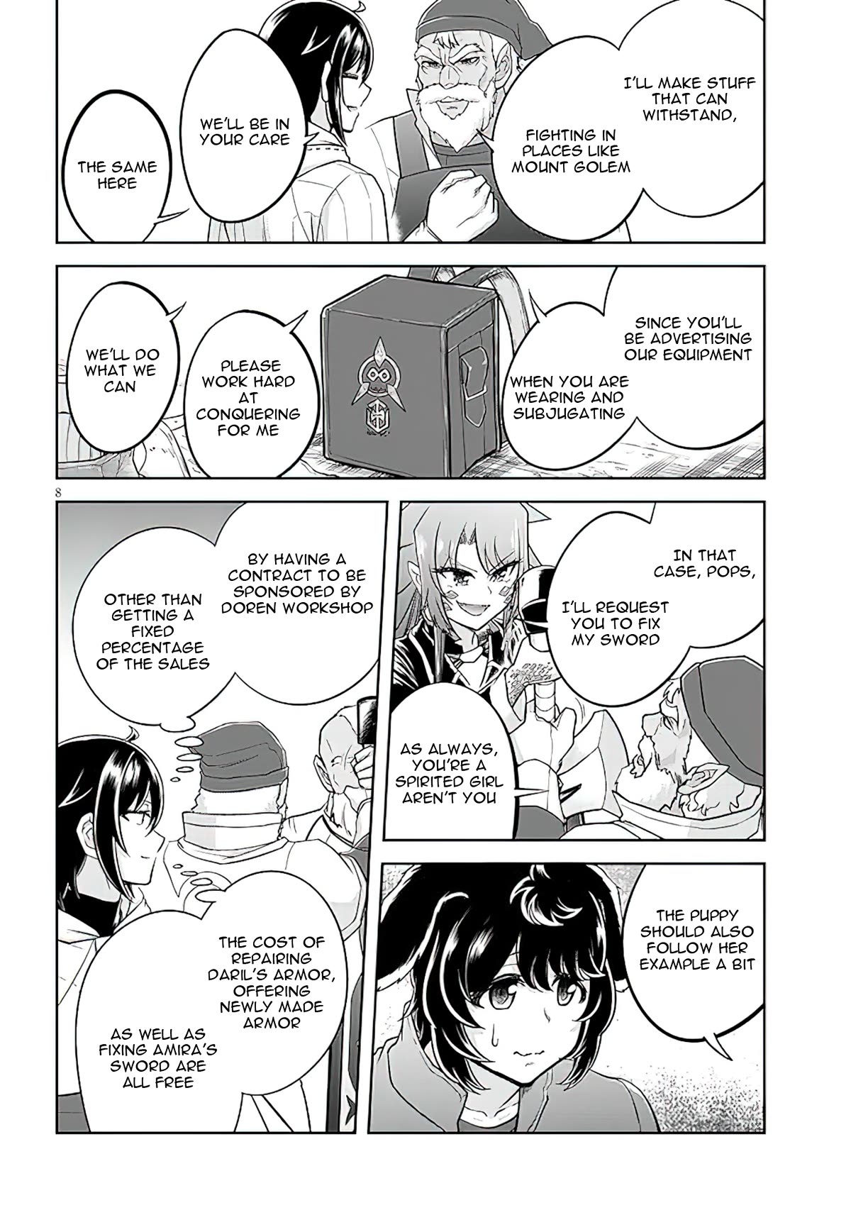 Live Dungeon! Chapter 60 page 9 - Chapter 60: Stink Countermeasures