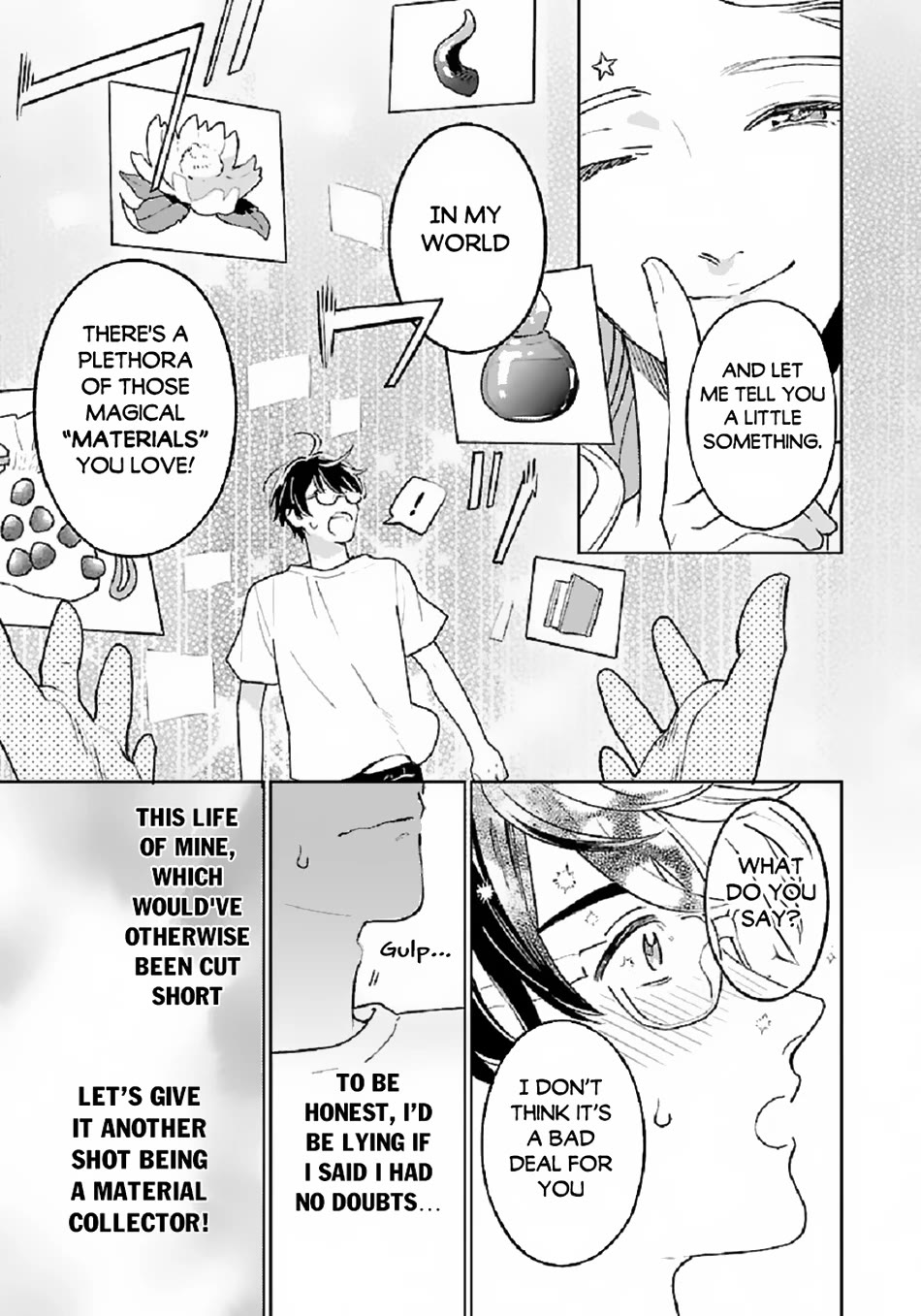 Living a Carefree Life Collecting Raw Materials in Another World Chapter 1 page 12 - Chapter 1