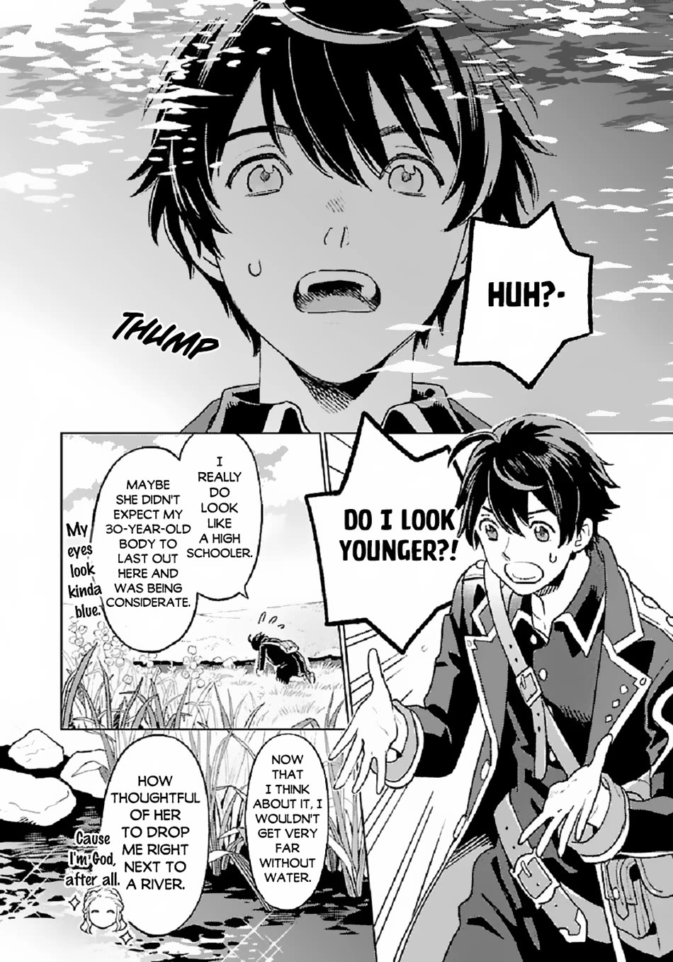 Living a Carefree Life Collecting Raw Materials in Another World Chapter 1 page 15 - Chapter 1