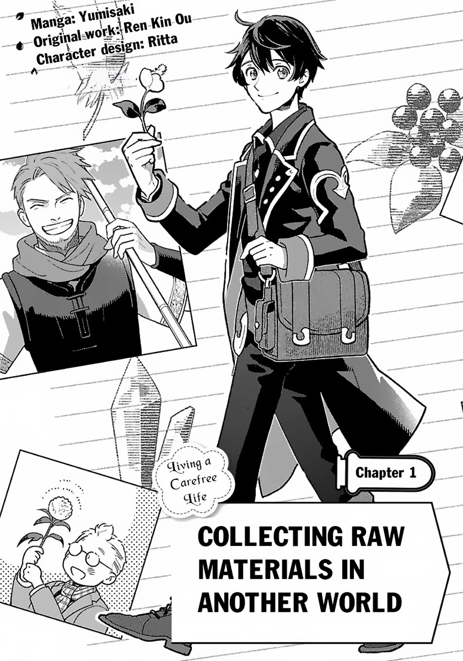 Living a Carefree Life Collecting Raw Materials in Another World Chapter 1 page 4 - Chapter 1
