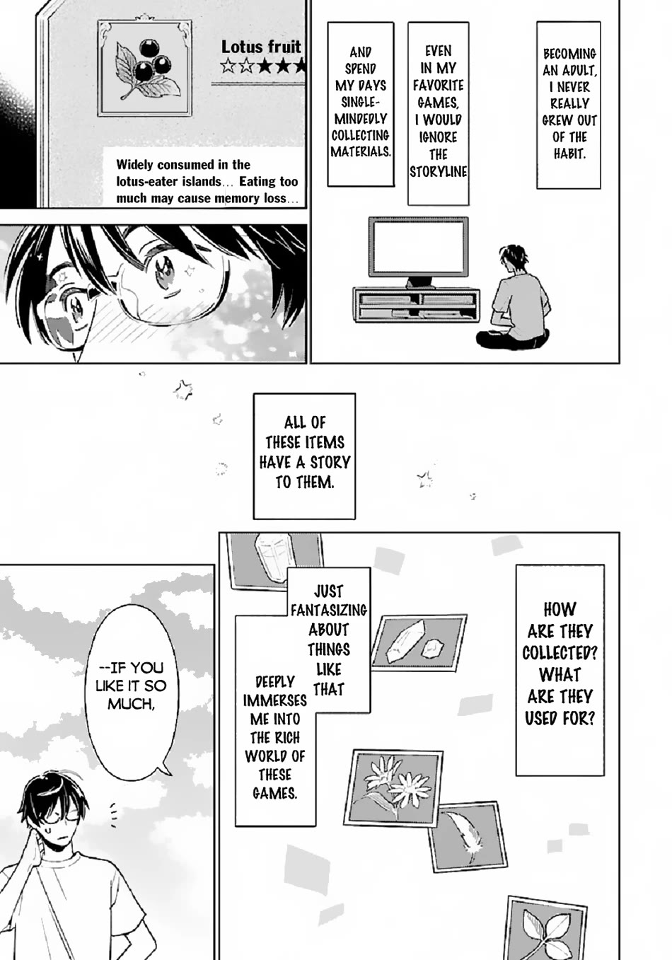Living a Carefree Life Collecting Raw Materials in Another World Chapter 1 page 8 - Chapter 1