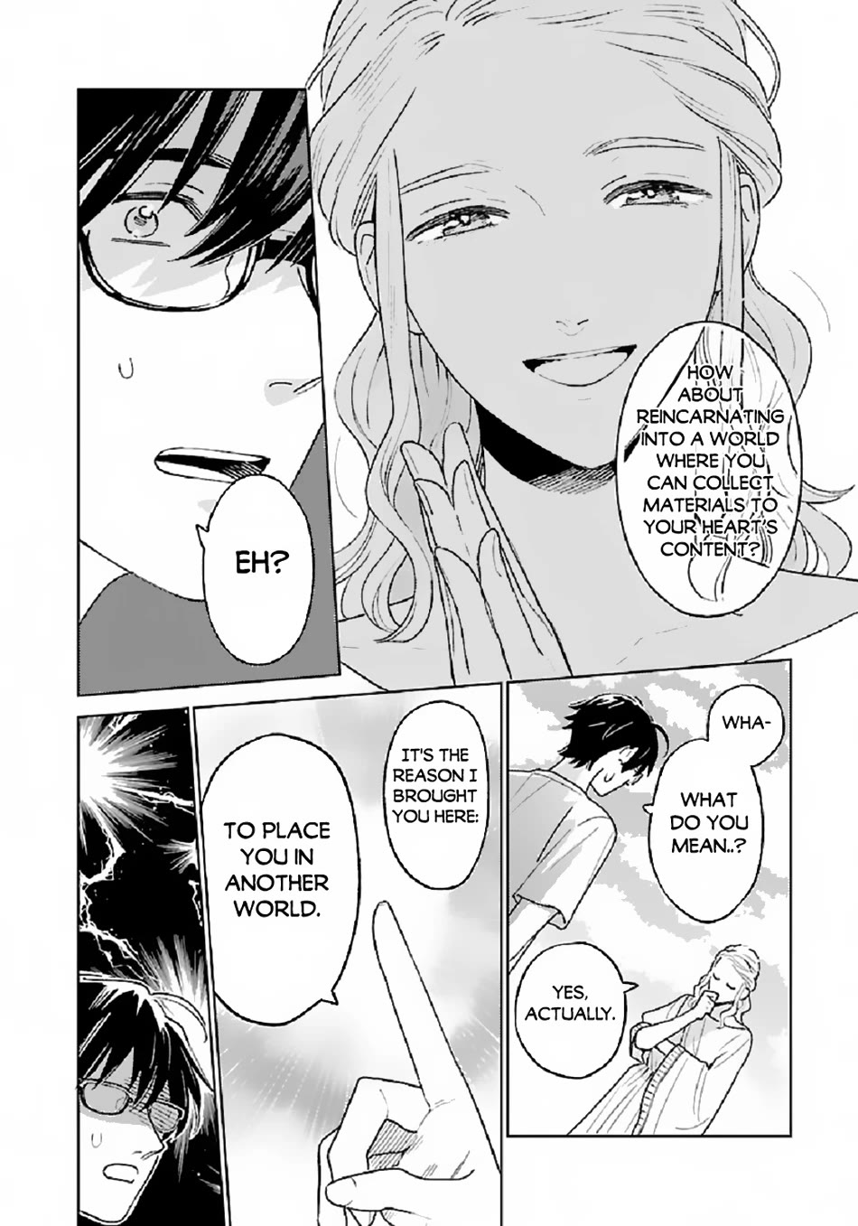 Living a Carefree Life Collecting Raw Materials in Another World Chapter 1 page 9 - Chapter 1