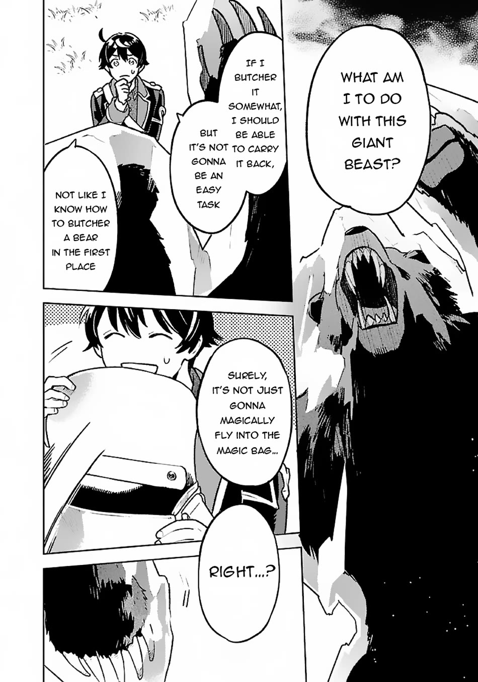 Living a Carefree Life Collecting Raw Materials in Another World Chapter 11 page 3 - Chapter 11