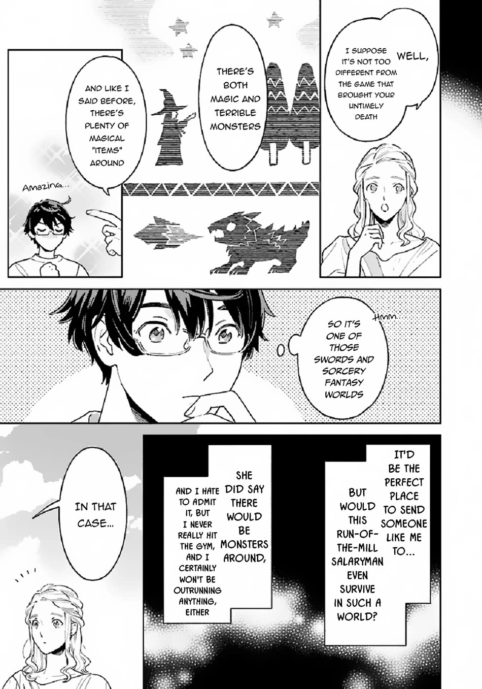 Living a Carefree Life Collecting Raw Materials in Another World Chapter 2 page 4 - Chapter 2