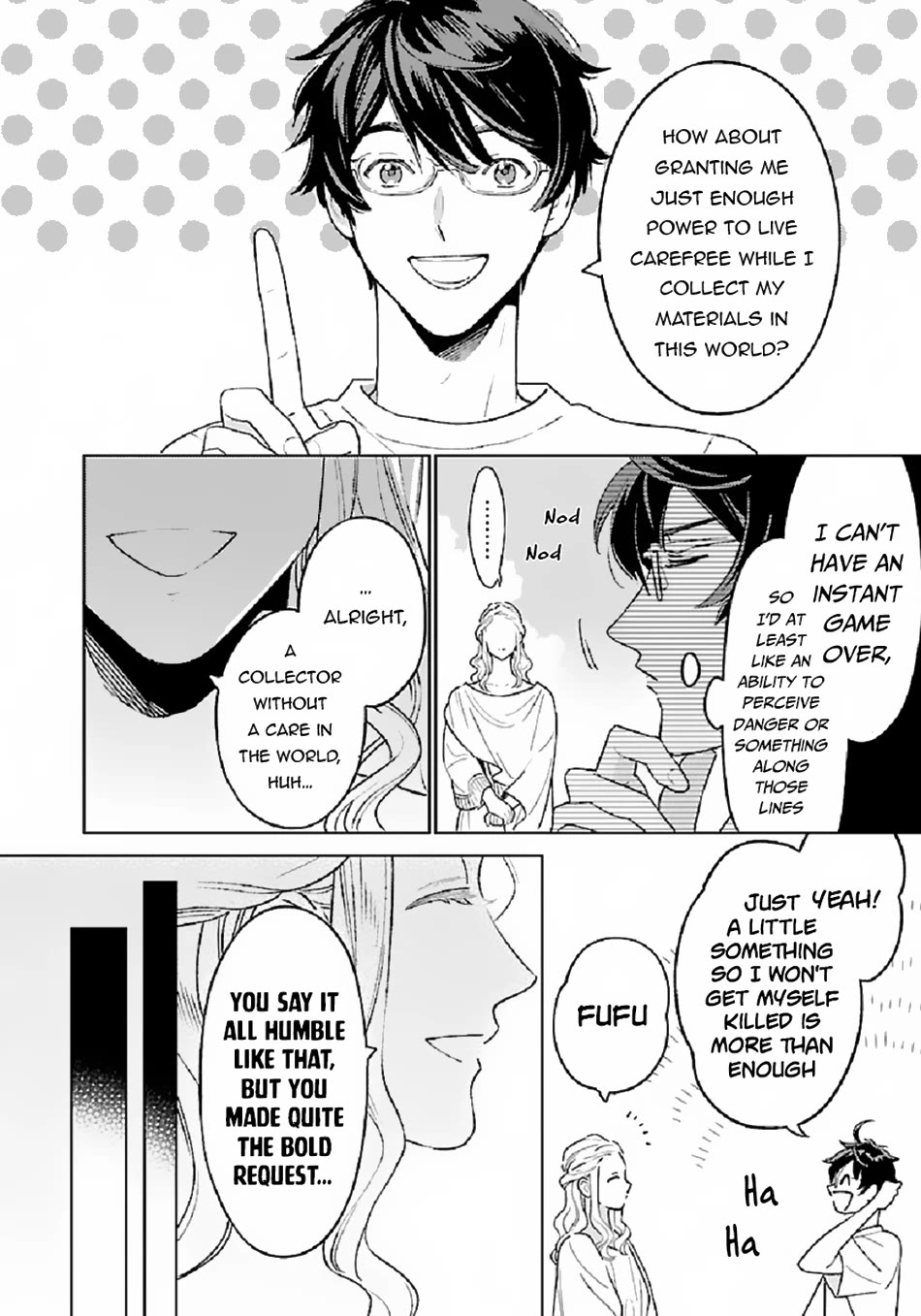Living a Carefree Life Collecting Raw Materials in Another World Chapter 2 page 5 - Chapter 2