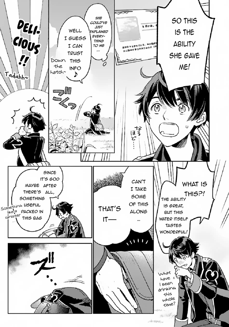 Living a Carefree Life Collecting Raw Materials in Another World Chapter 2 page 6 - Chapter 2
