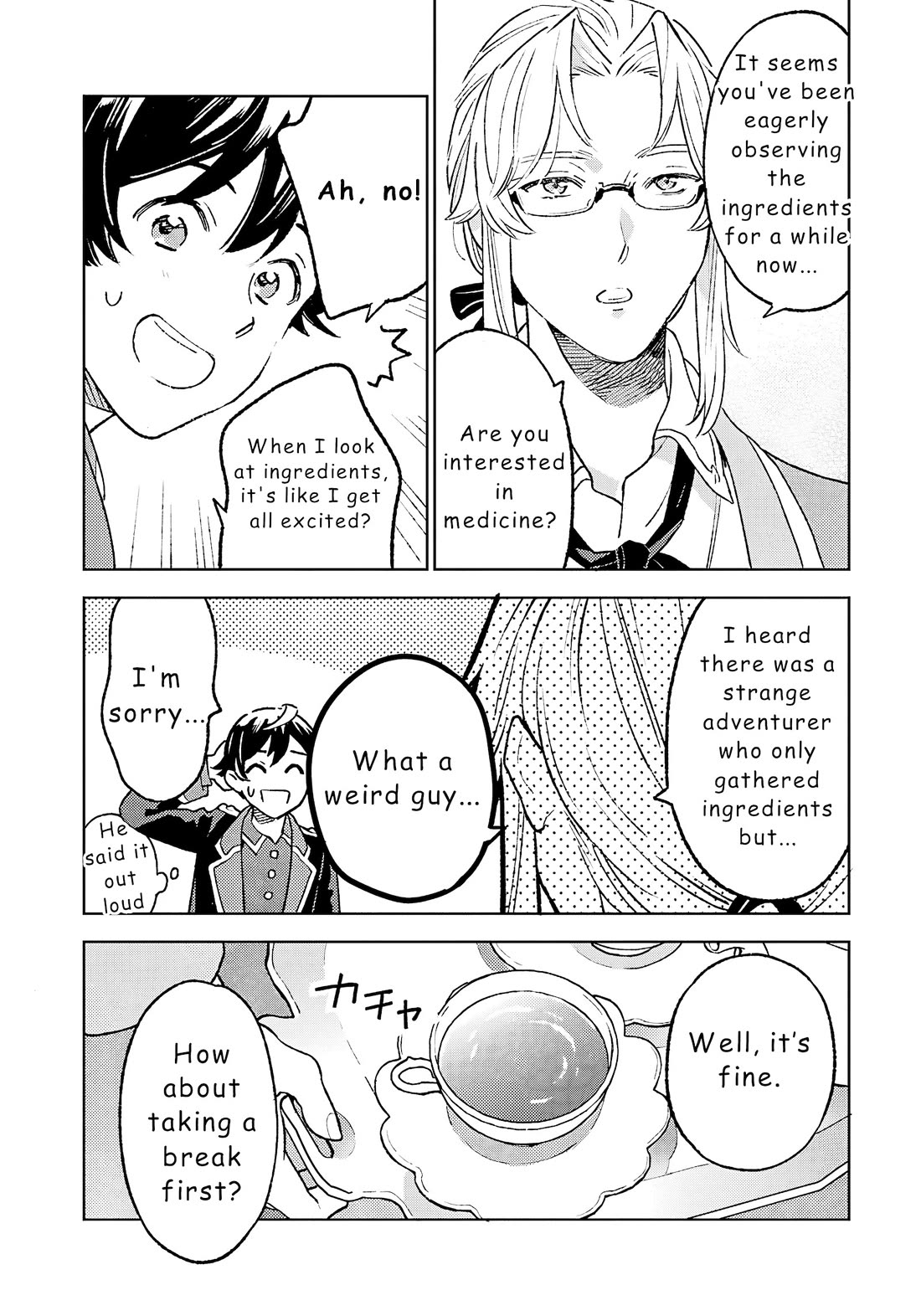 Living a Carefree Life Collecting Raw Materials in Another World Chapter 20 page 4 - Chapter 20