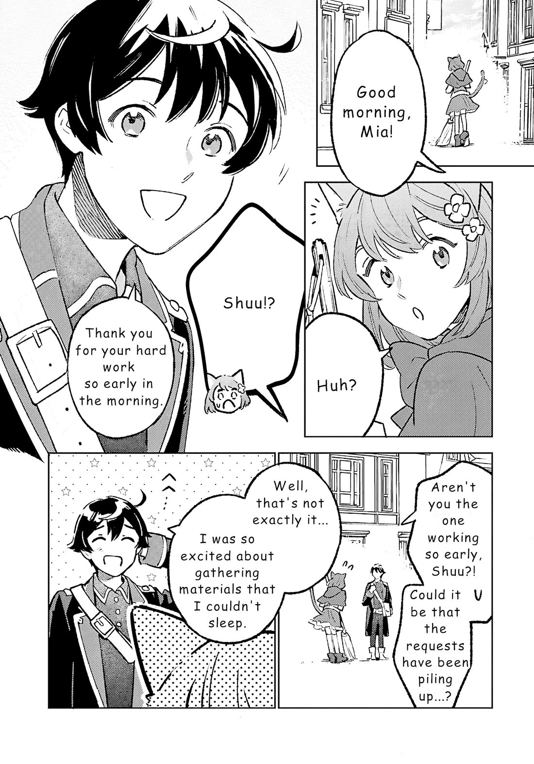 Living a Carefree Life Collecting Raw Materials in Another World Chapter 21 page 4 - Chapter 21