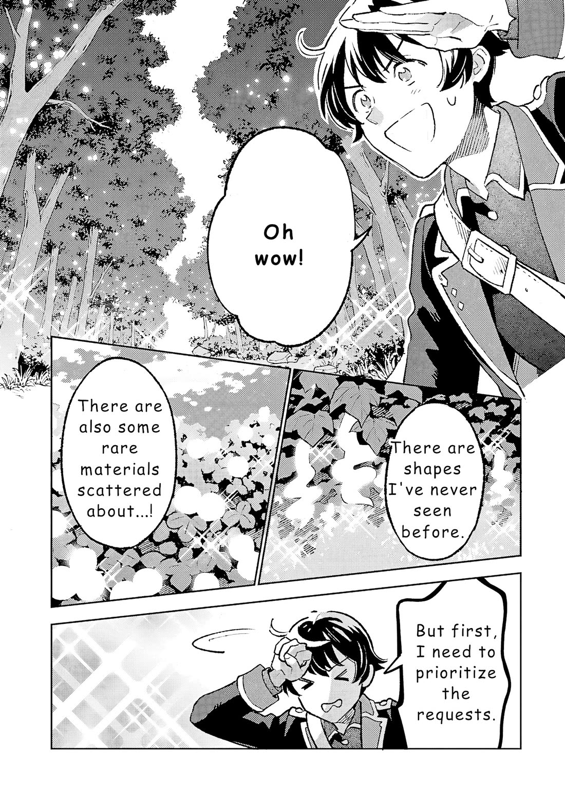 Living a Carefree Life Collecting Raw Materials in Another World Chapter 21 page 8 - Chapter 21