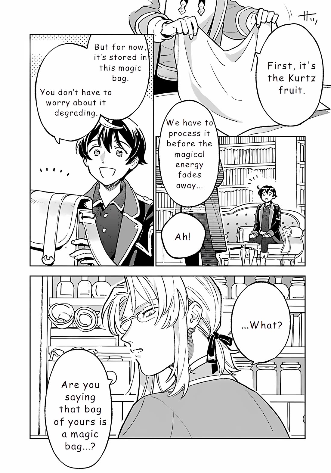 Living a Carefree Life Collecting Raw Materials in Another World Chapter 24 page 8 - Chapter 24