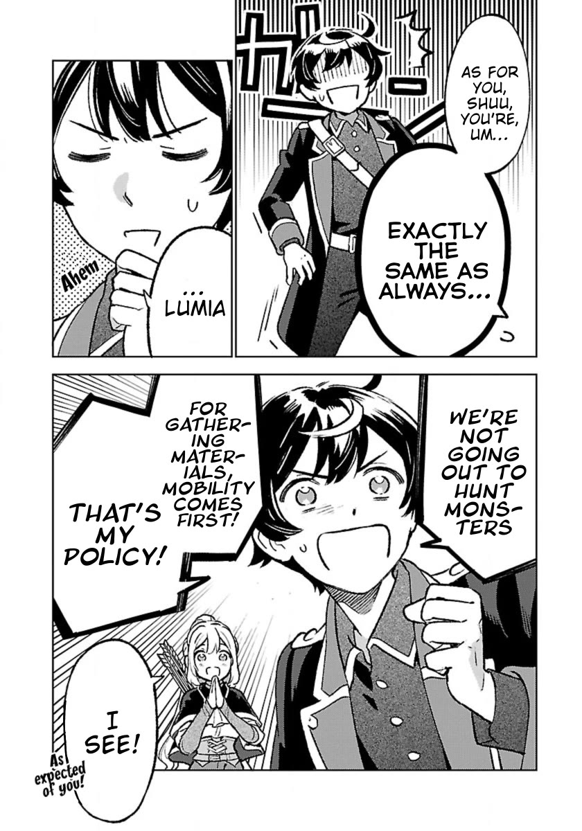 Living a Carefree Life Collecting Raw Materials in Another World Chapter 28 page 12 - Chapter 28
