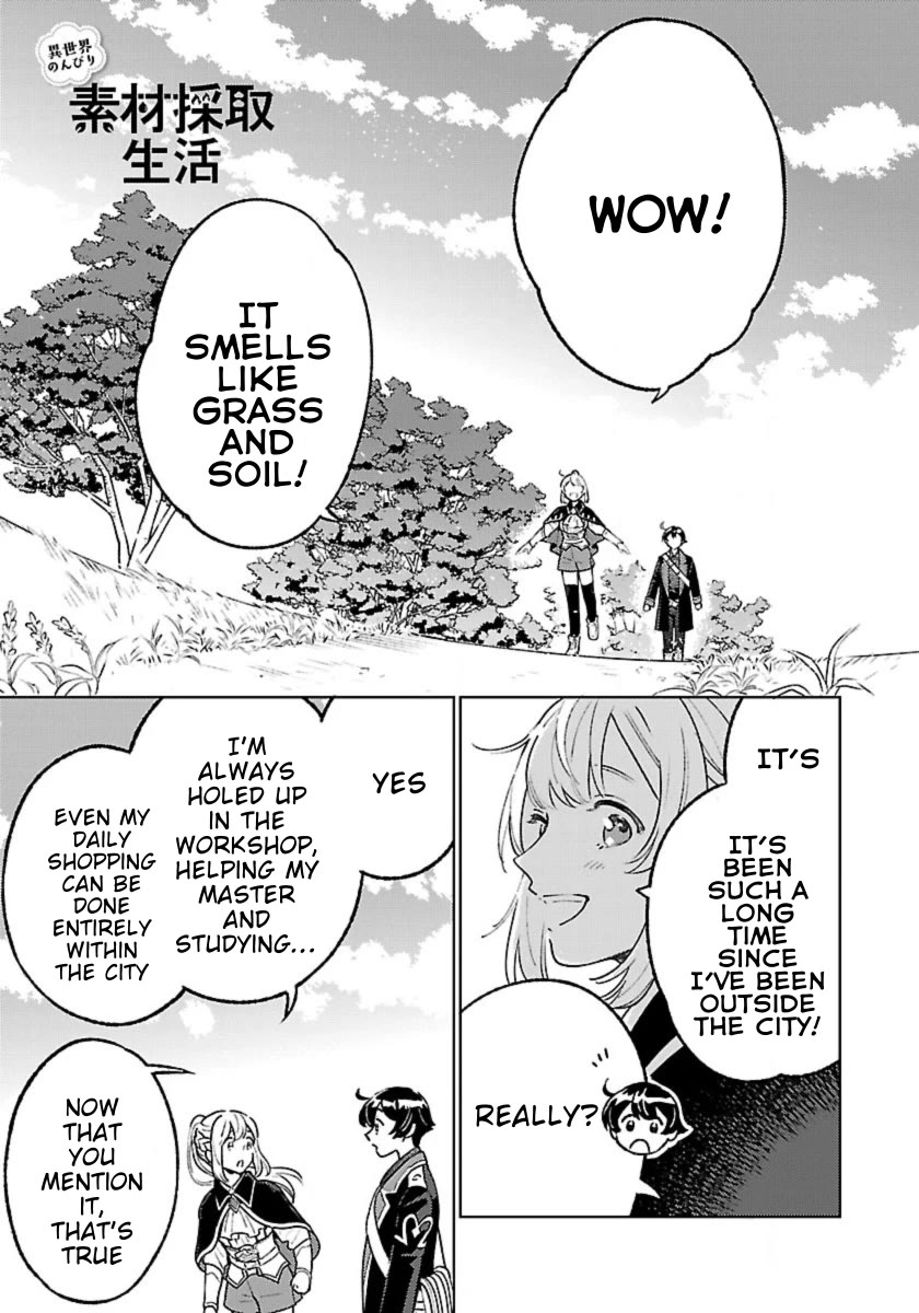 Living a Carefree Life Collecting Raw Materials in Another World Chapter 29 page 1 - Chapter 29