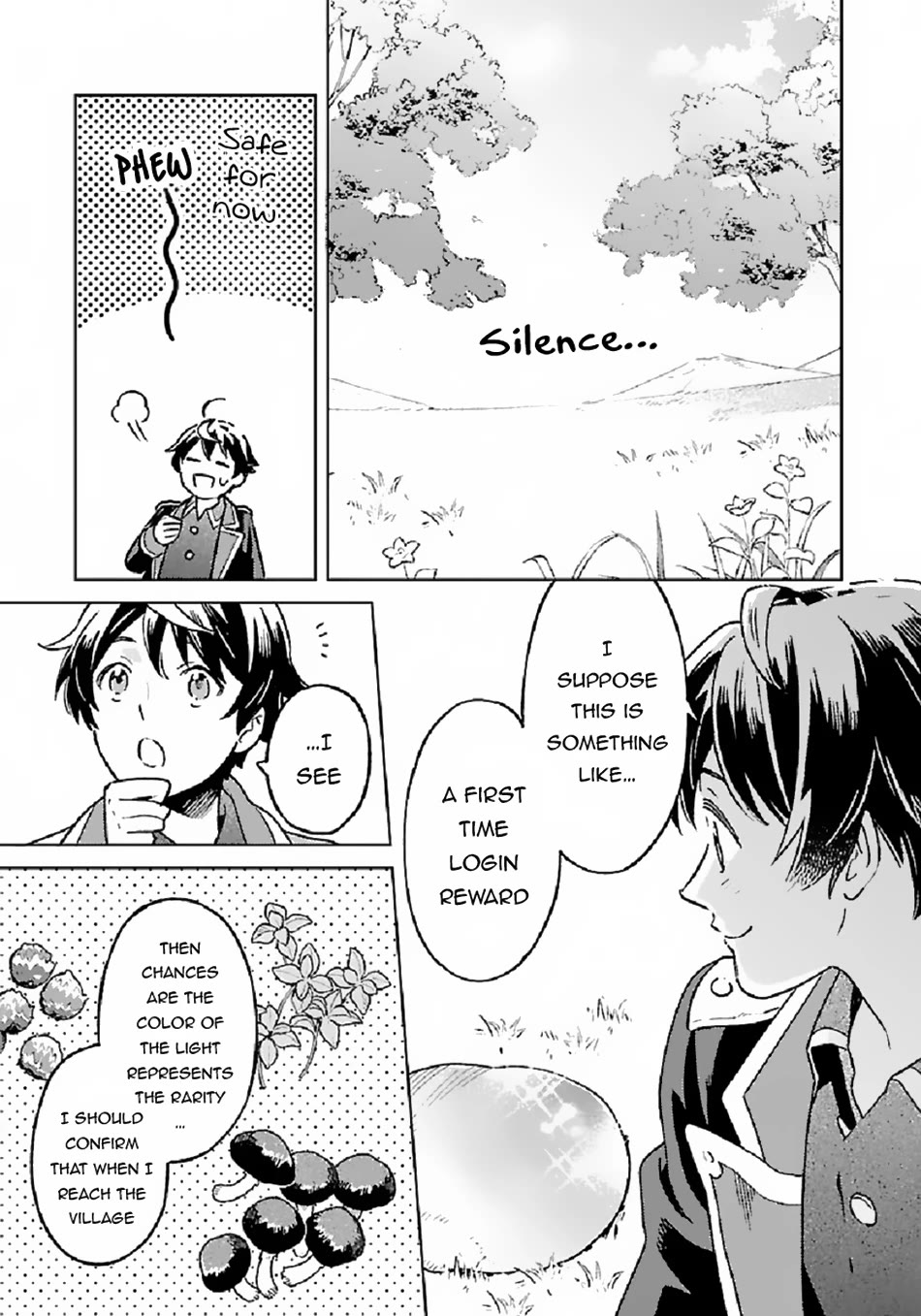 Living a Carefree Life Collecting Raw Materials in Another World Chapter 3 page 12 - Chapter 3