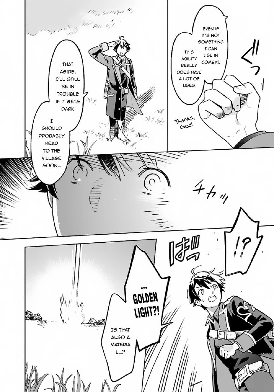 Living a Carefree Life Collecting Raw Materials in Another World Chapter 3 page 7 - Chapter 3